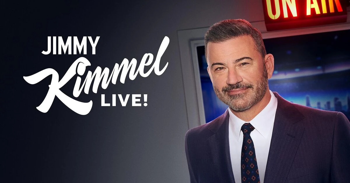 Official Jimmy Kimmel Live! artwork with Jimmy Kimmel and the show’s title.