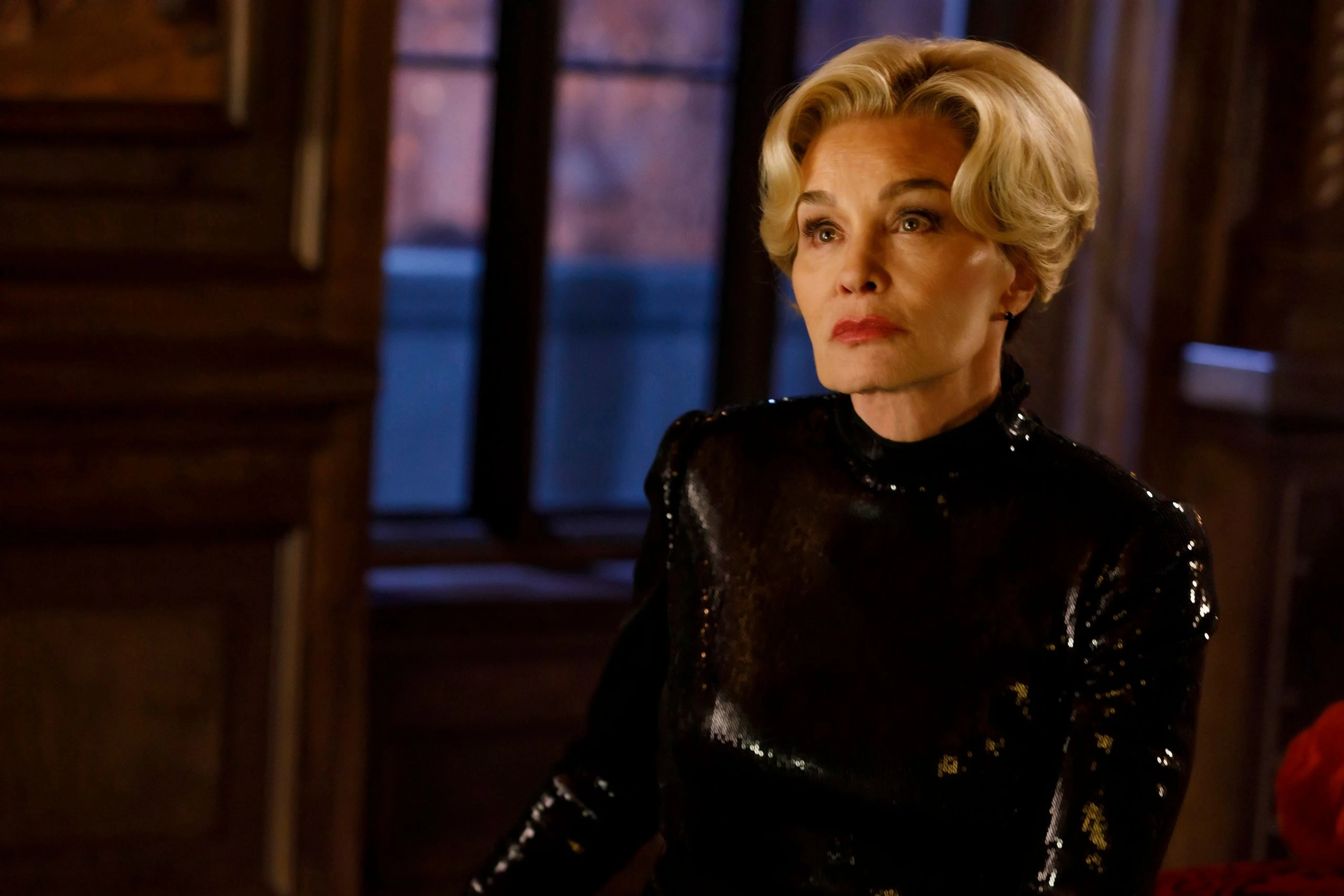 Jessica Lange in an official American Horror Story season 13 still.
