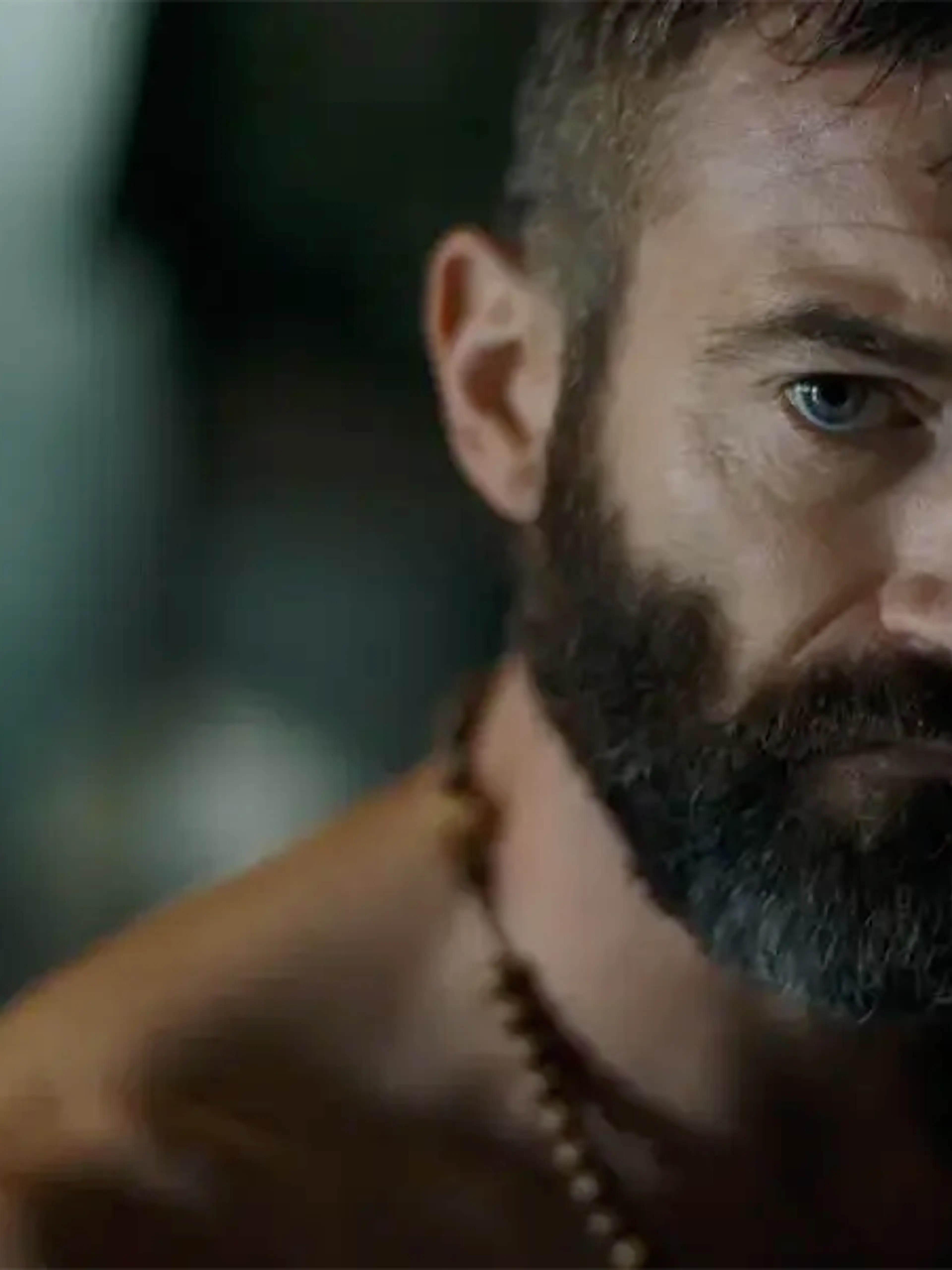 Stuart Martin as Ethan Black looks ahead in The Last Photograph.