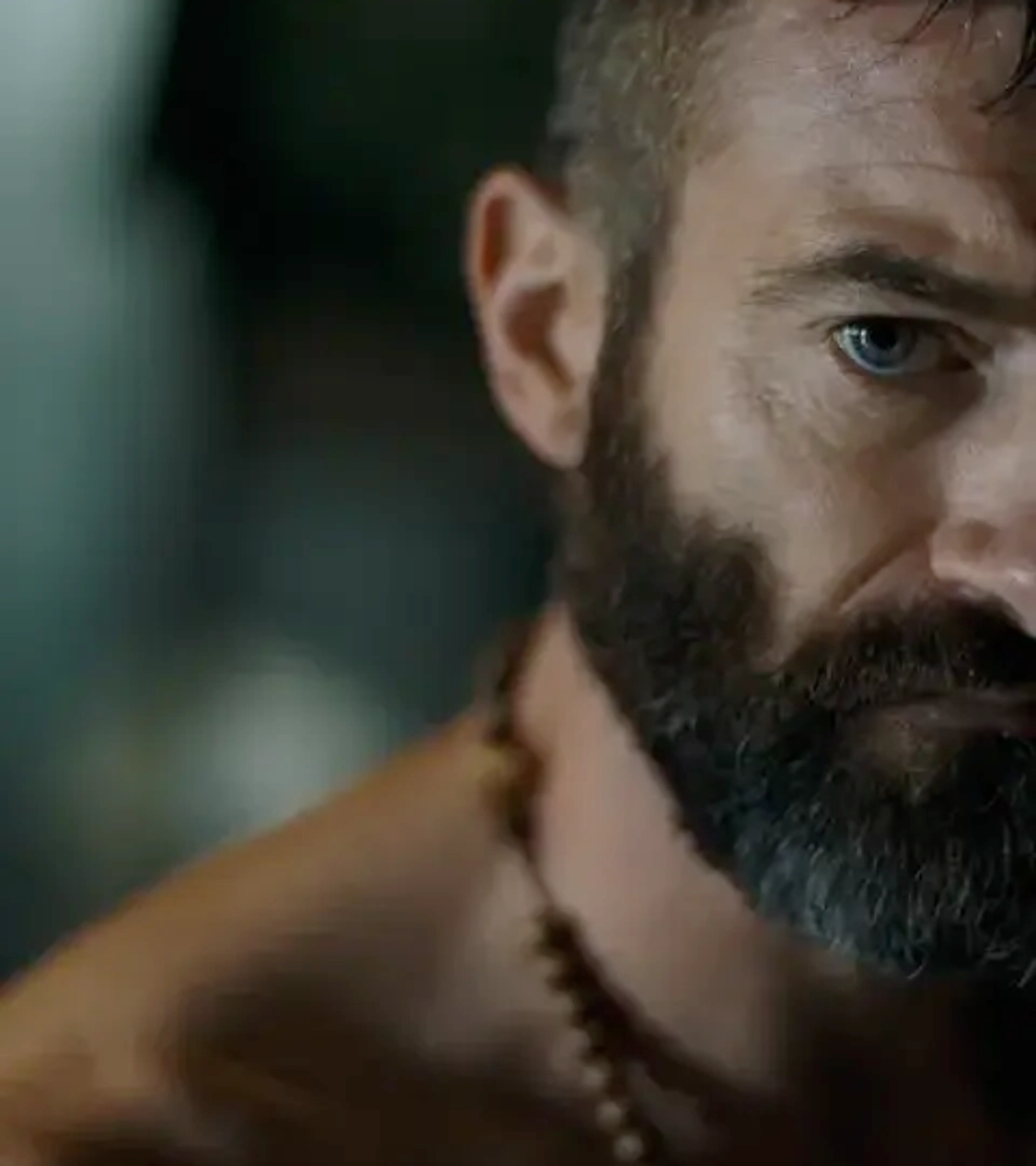 Stuart Martin as Ethan Black looks ahead in The Last Photograph.