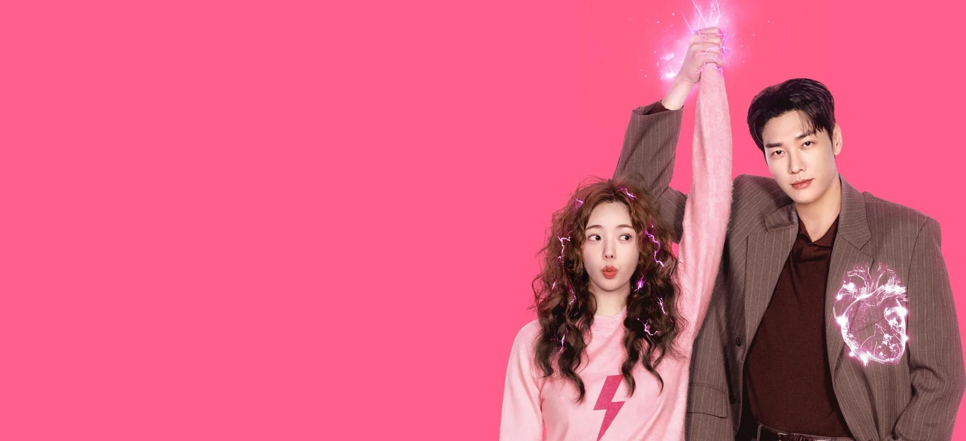 Chae Soo-bin and Kim Young-kwang in Netflix promotional art for Take Charge of My Heart.