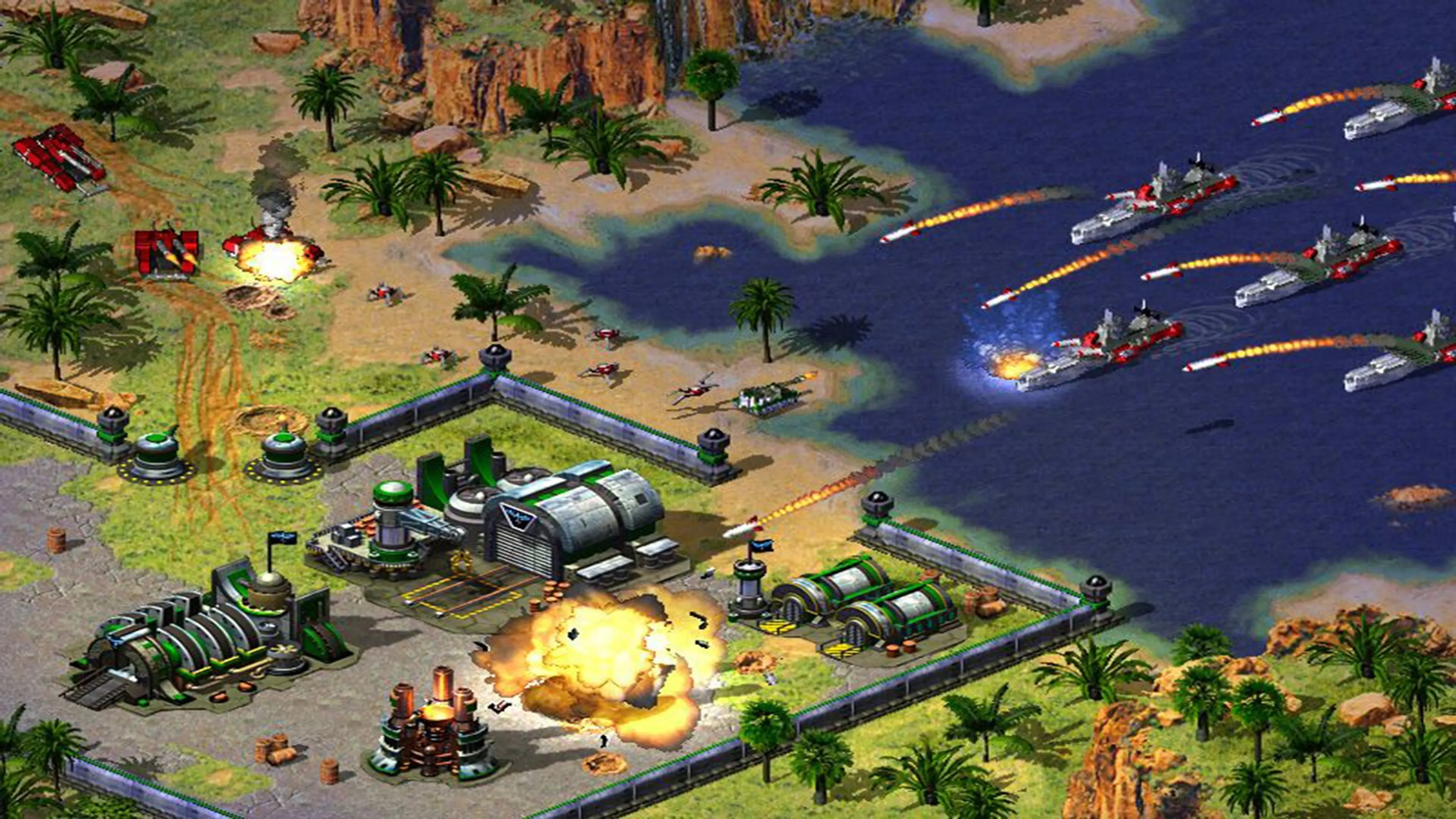 Naval units and airships in Red Alert 2.