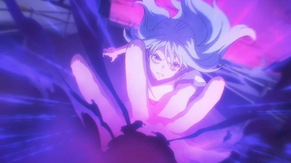 Rimuru and the cast face a threat beneath the sea in an official Tears of the Azure Sea image.