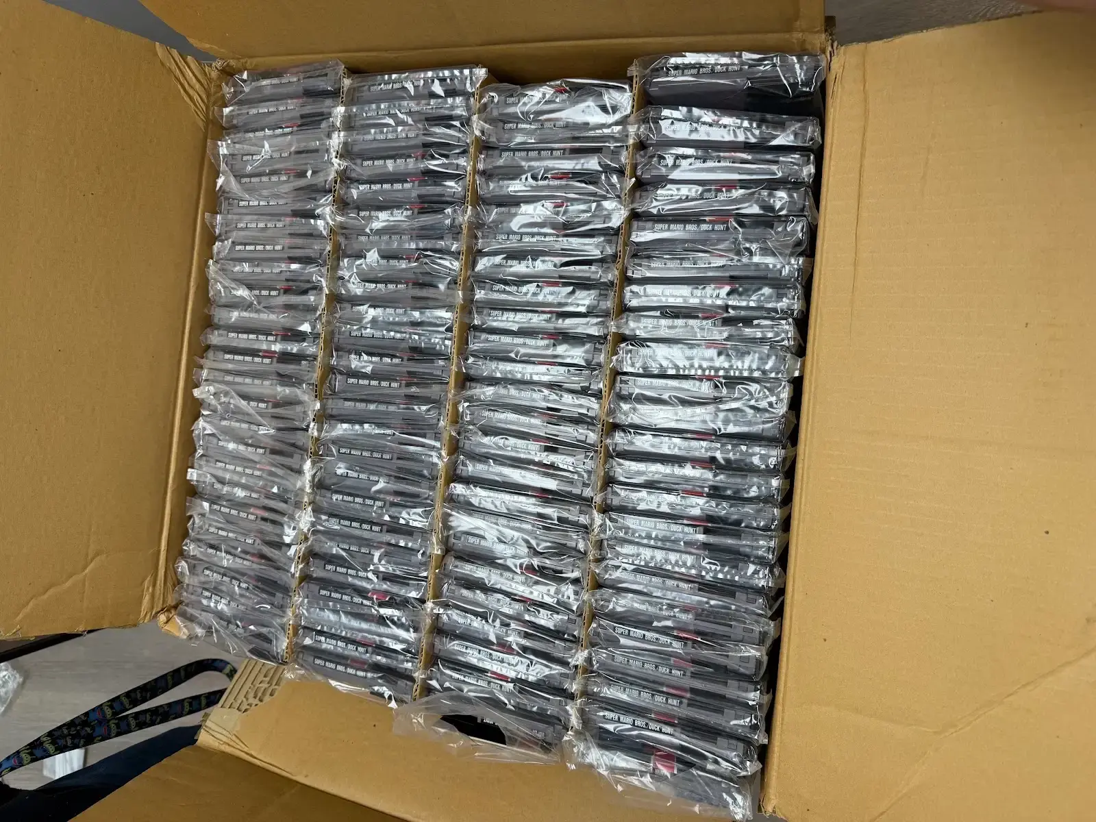 97 Super Mario Bros./Duck Hunt Cartridges Were Nearly Melted for Gold