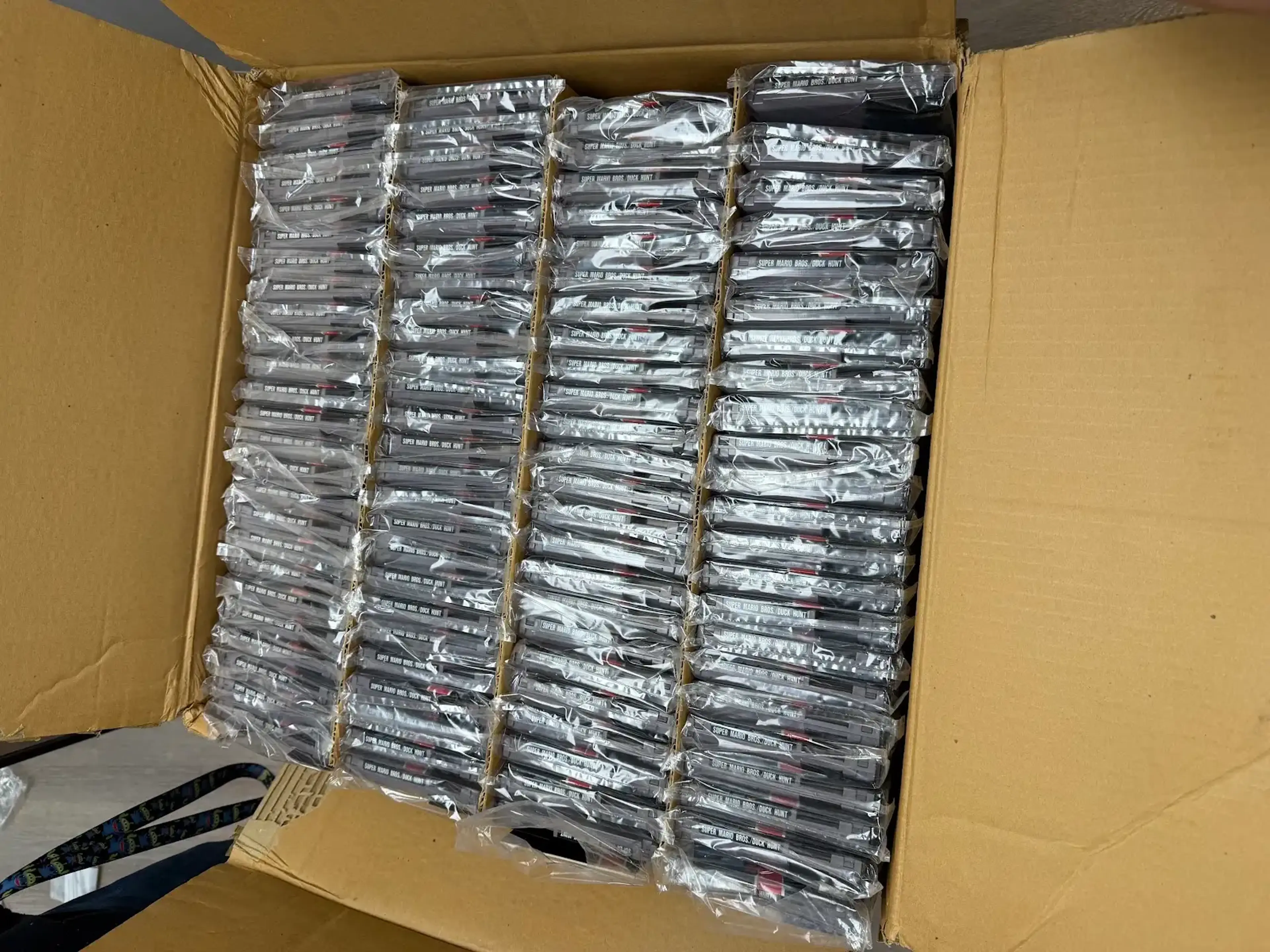 97 Super Mario Bros./Duck Hunt Cartridges Were Nearly Melted for Gold