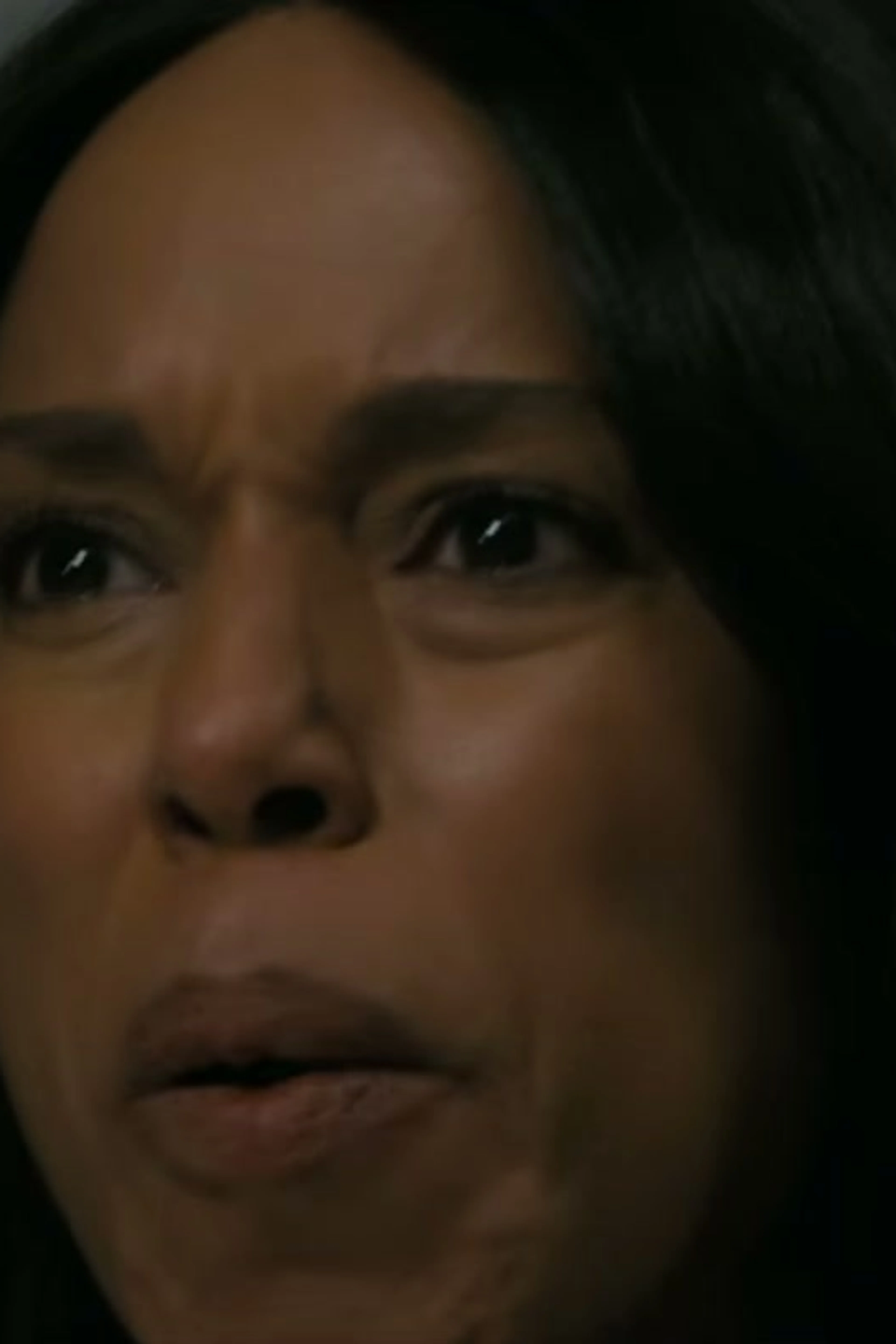 Kerry Washington appears in a sharp close-up as Abigail Kimball in Animals.