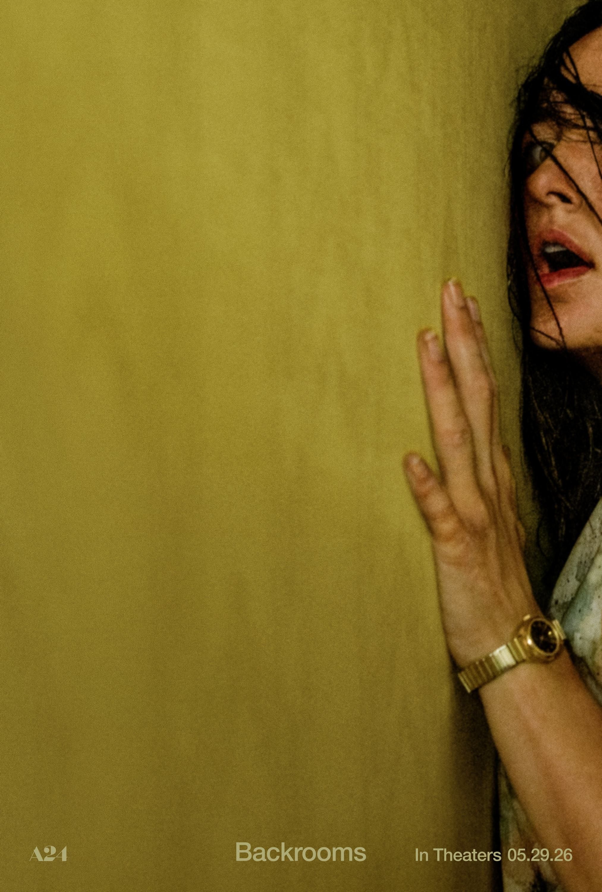 Official Backrooms film poster featuring Renate Reinsve.