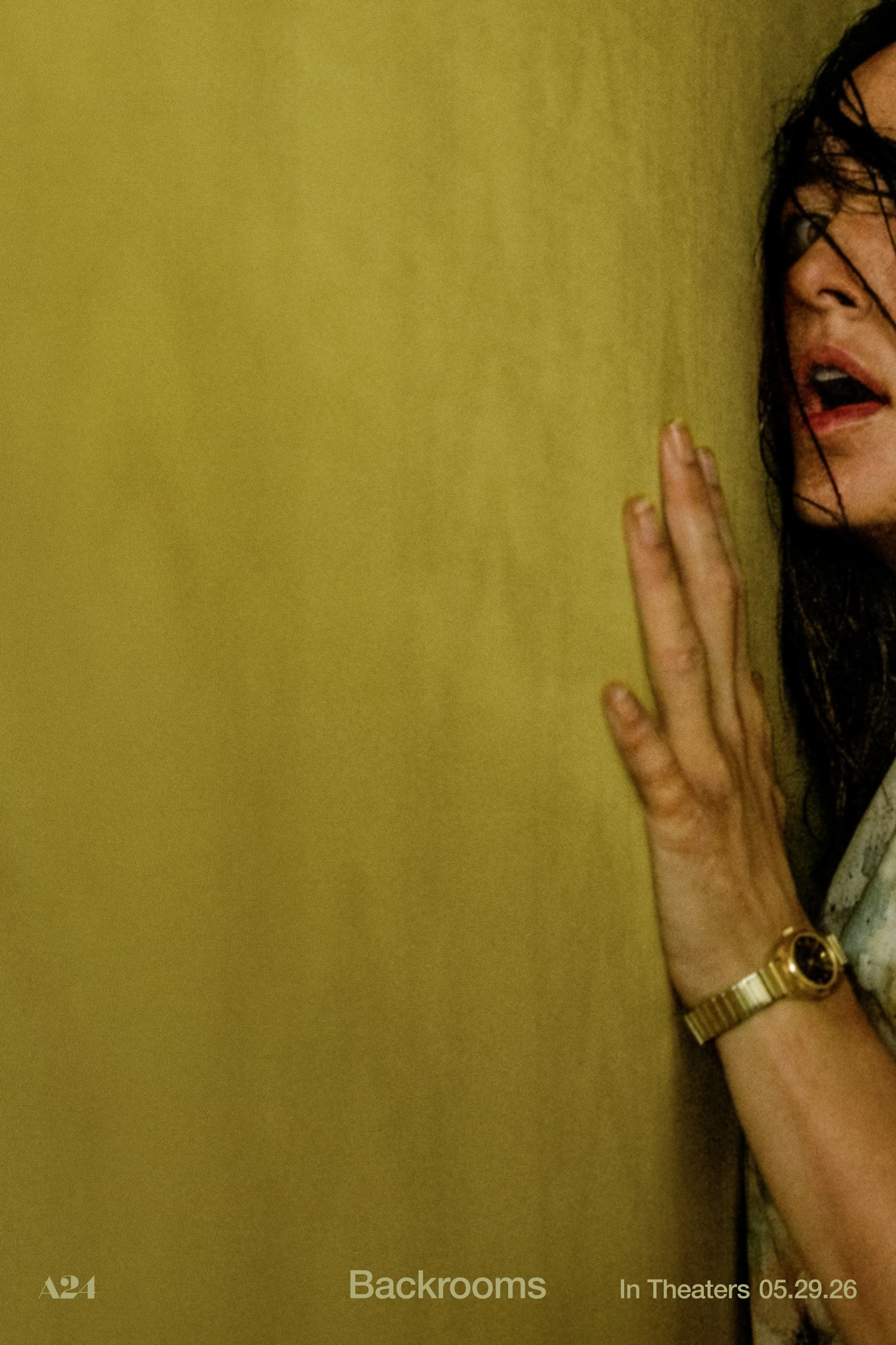 Official Backrooms film poster featuring Renate Reinsve.