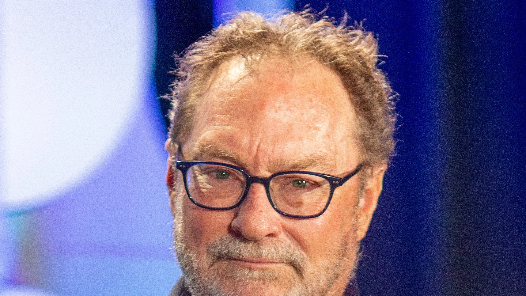Actor Stephen Root speaking at SXSW in 2024.
