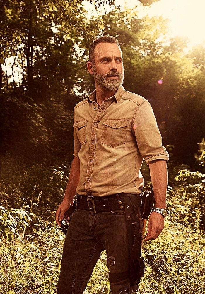 Andrew Lincoln as Rick Grimes in The Walking Dead.