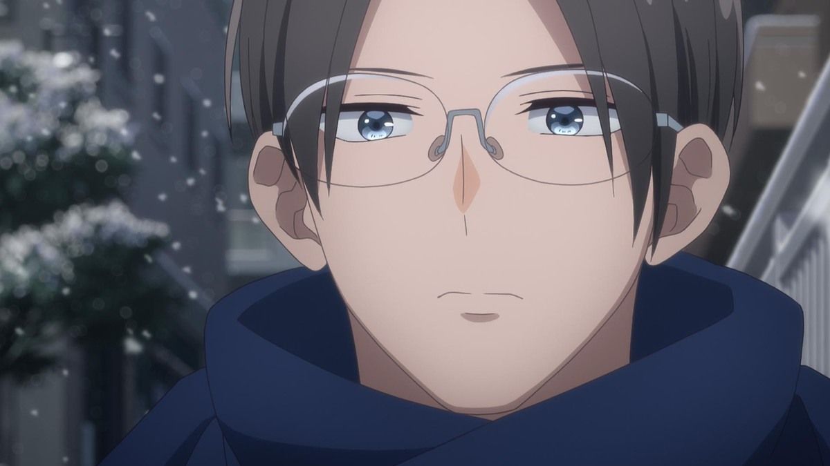 Raku appears in a close-up from Please Excuse My Younger Brothers episode 13.