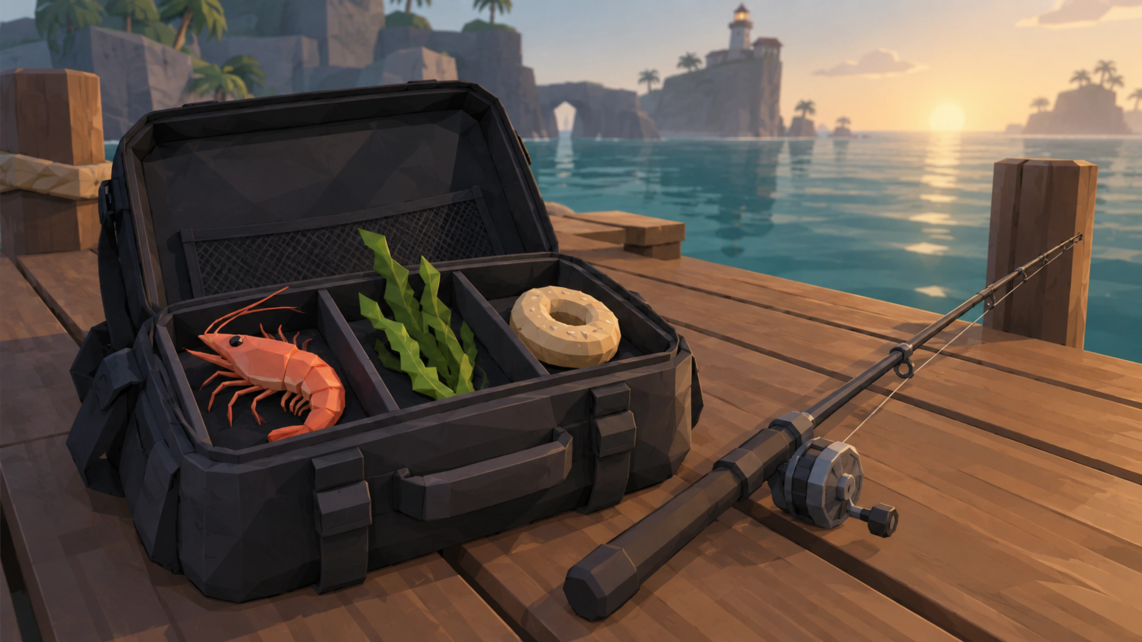 Fisch: How to Equip Bait in the Equipment Bag (PC)