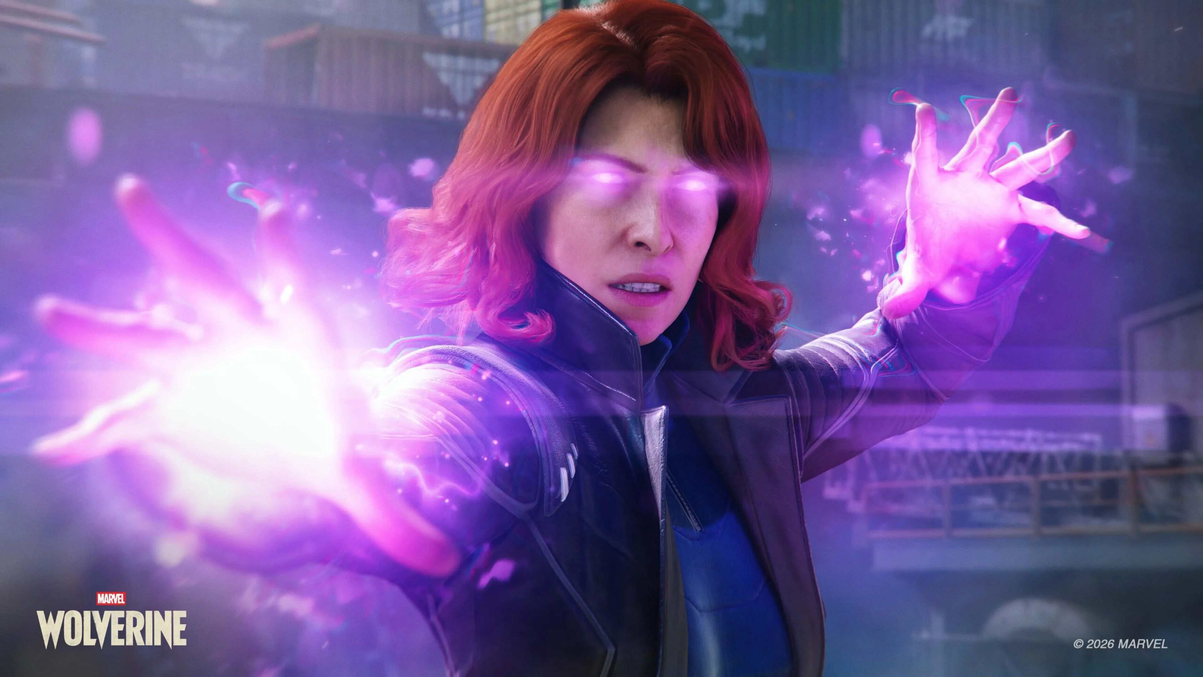 Jean Grey uses her telekinetic powers in an official Marvel’s Wolverine game still.