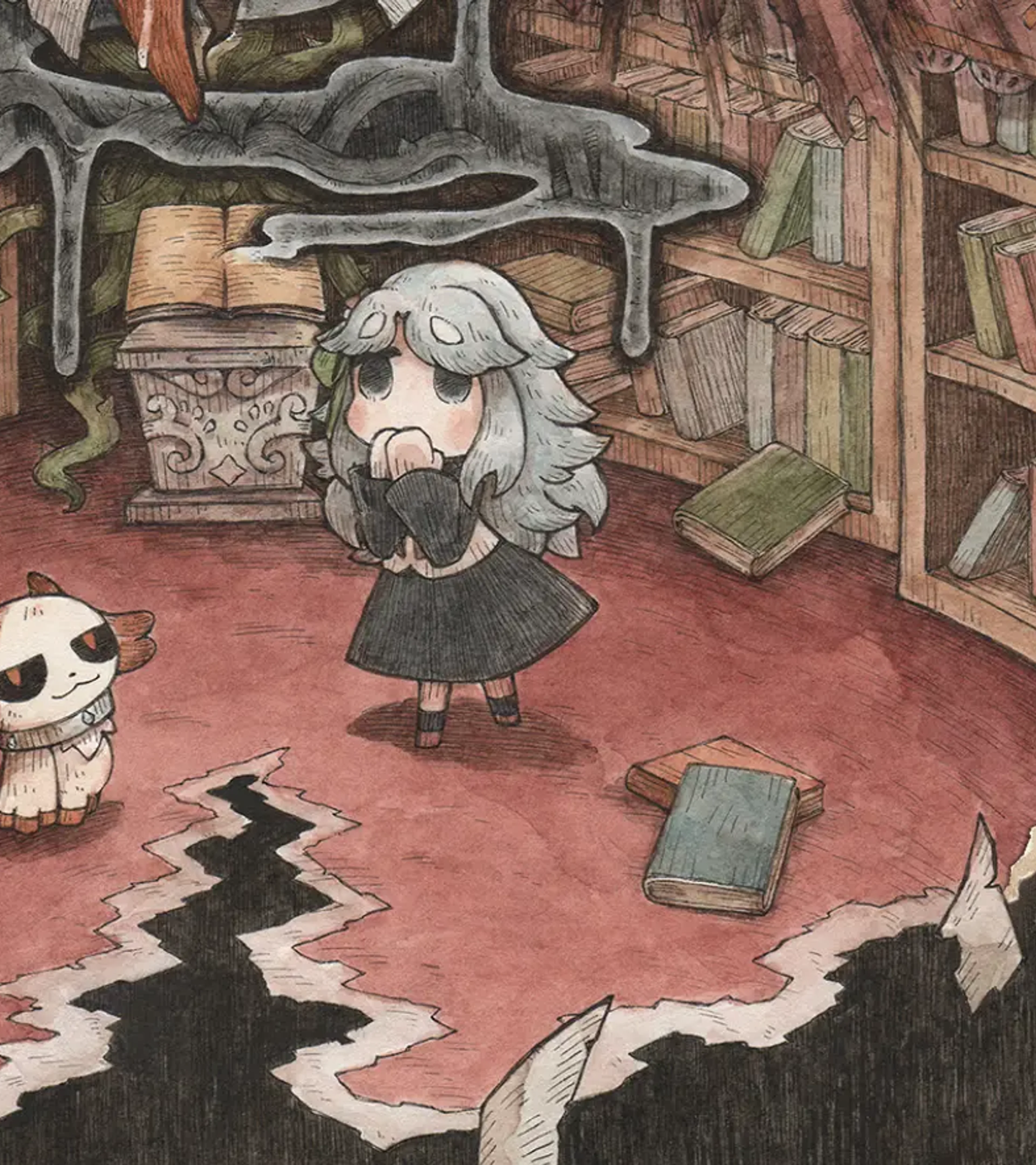 The Grimm Reapress and the Drearytale Monster