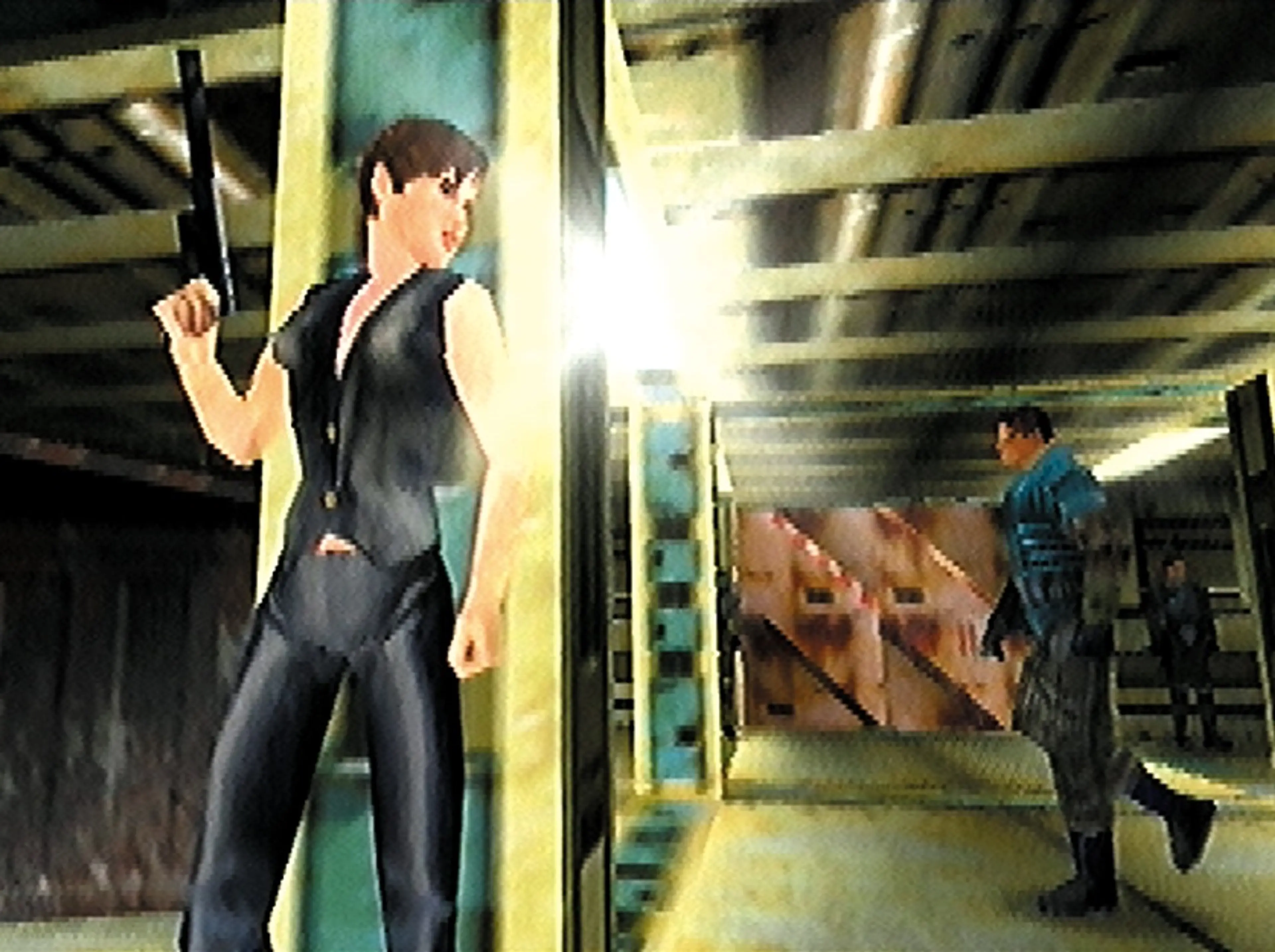 Joanna Dark in the original Nintendo 64 version of Perfect Dark.