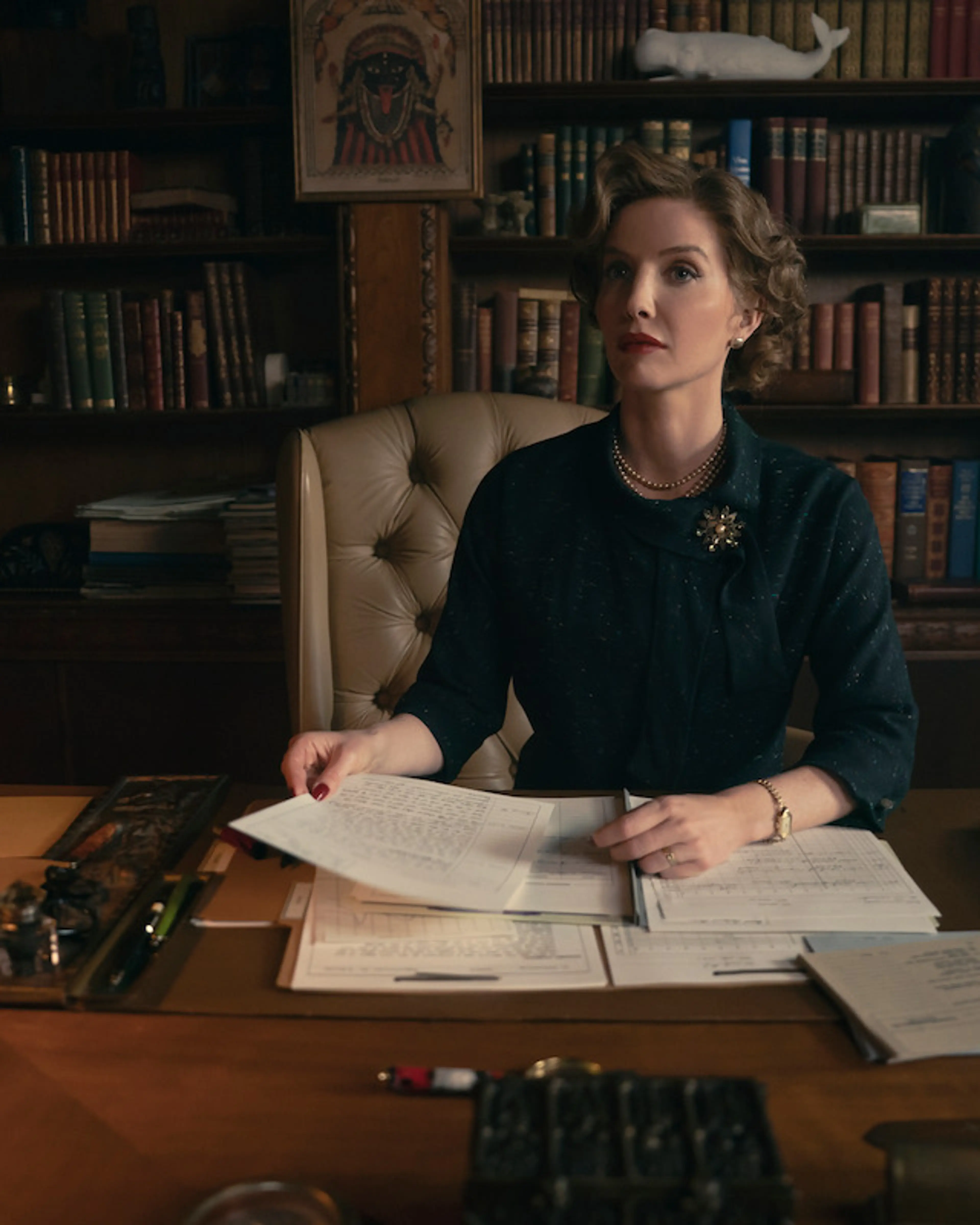 Annabelle Wallis as Christiana Morgan in UNABOMBER.