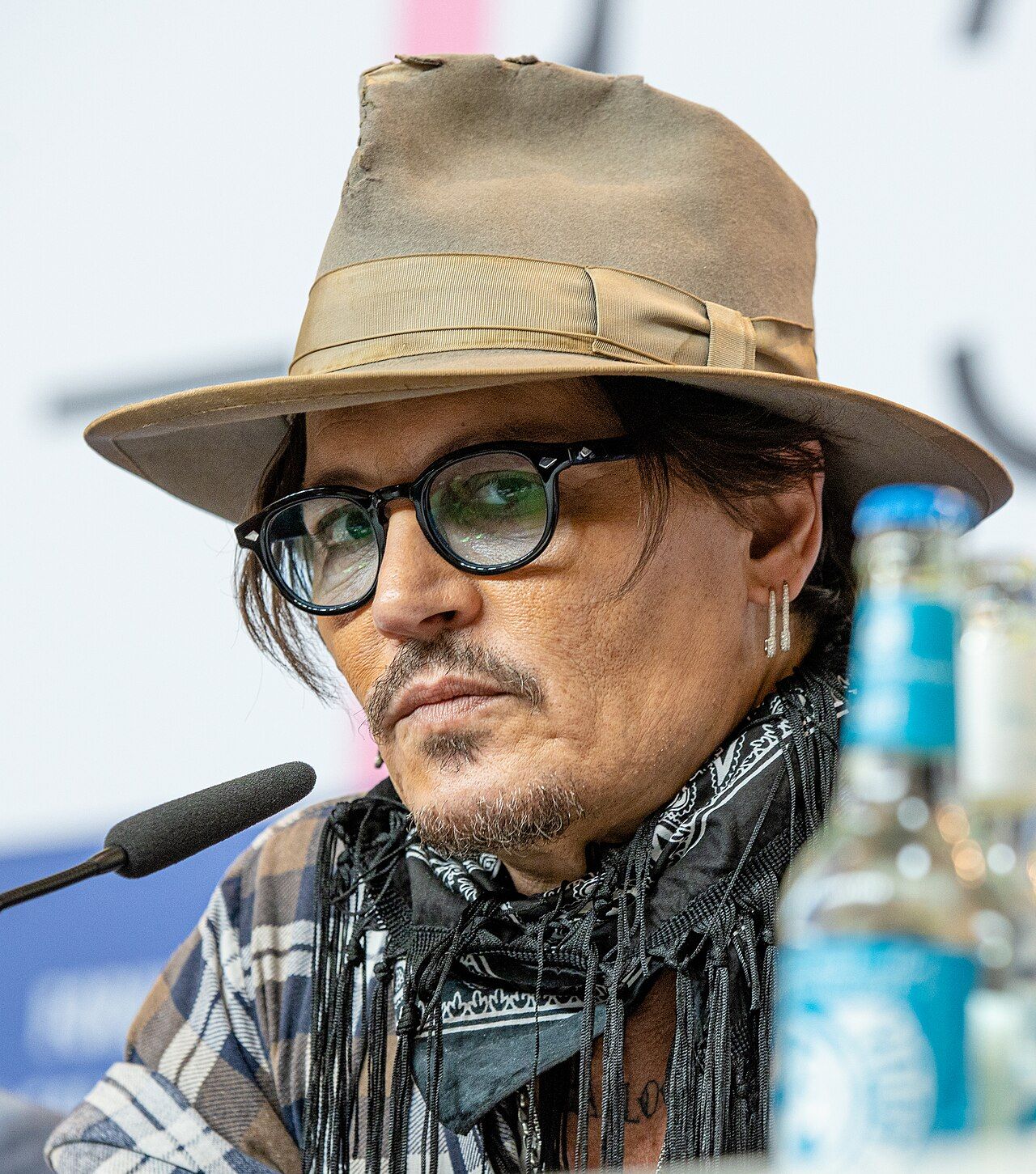 Johnny Depp at the Berlin International Film Festival in 2020.
