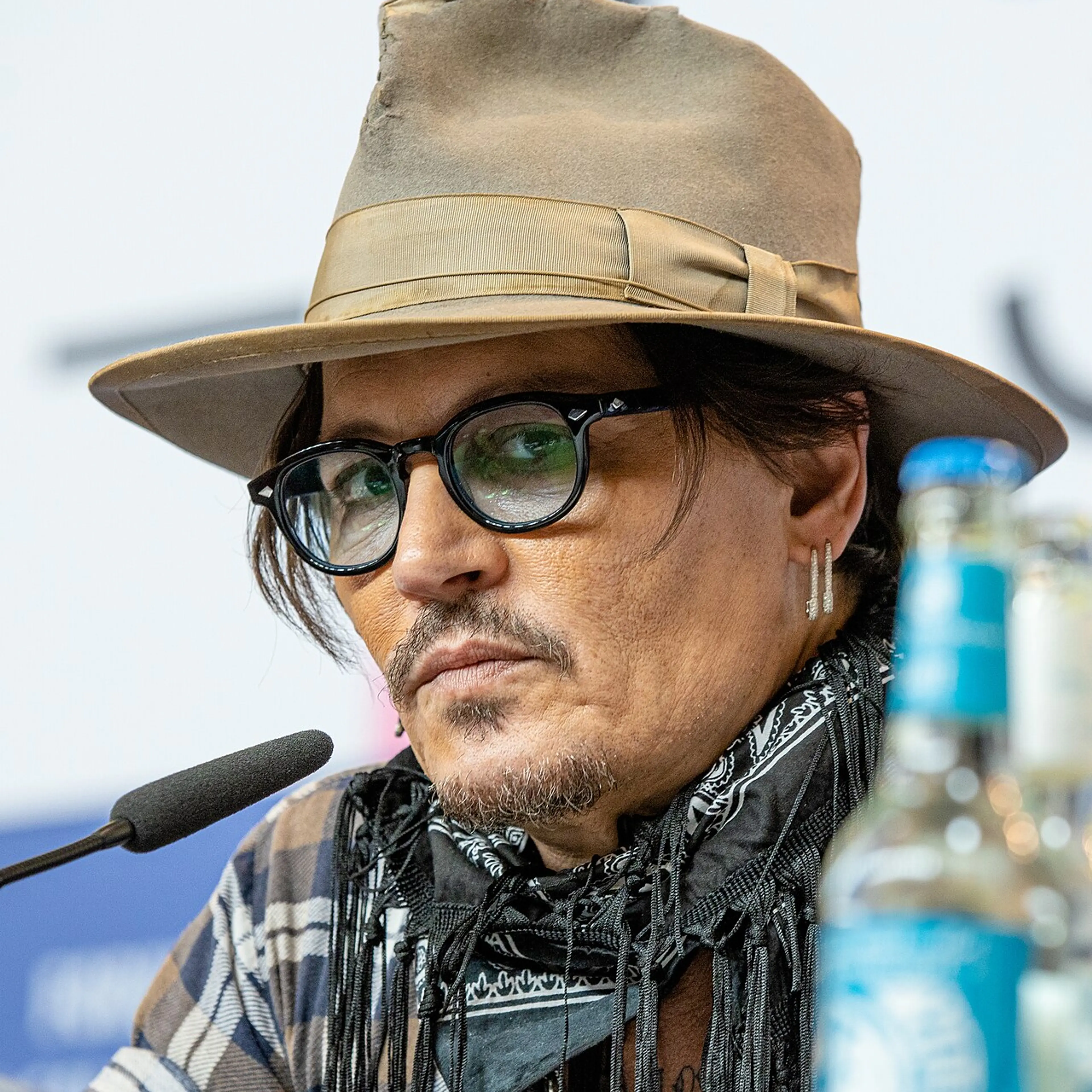 Johnny Depp at the Berlin International Film Festival in 2020.