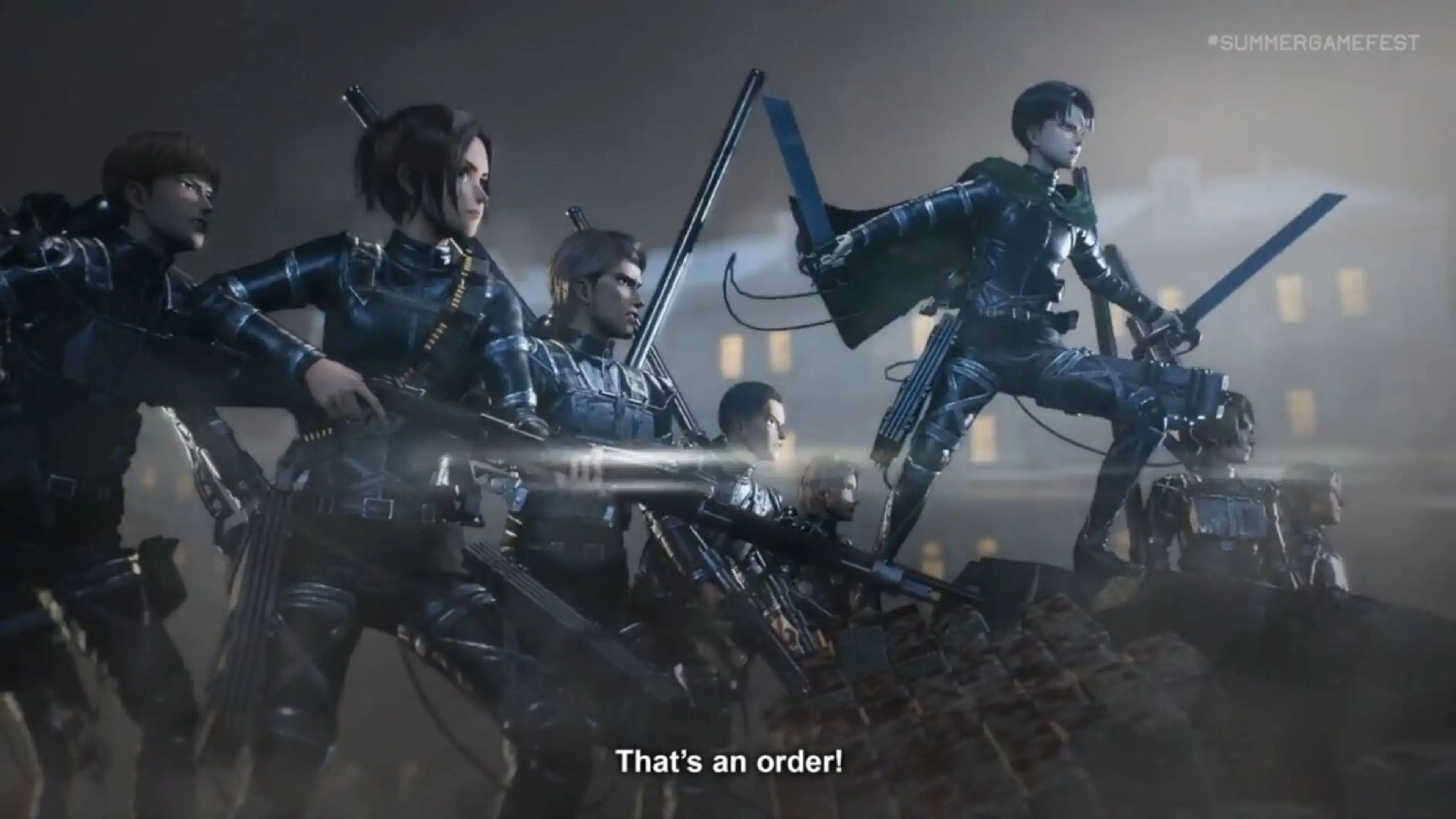 Attack on Titan 3 image used in coverage of the new Koei Tecmo game.