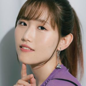 Japanese voice actor Ikumi Hasegawa in an official Raccoon Dog portrait.