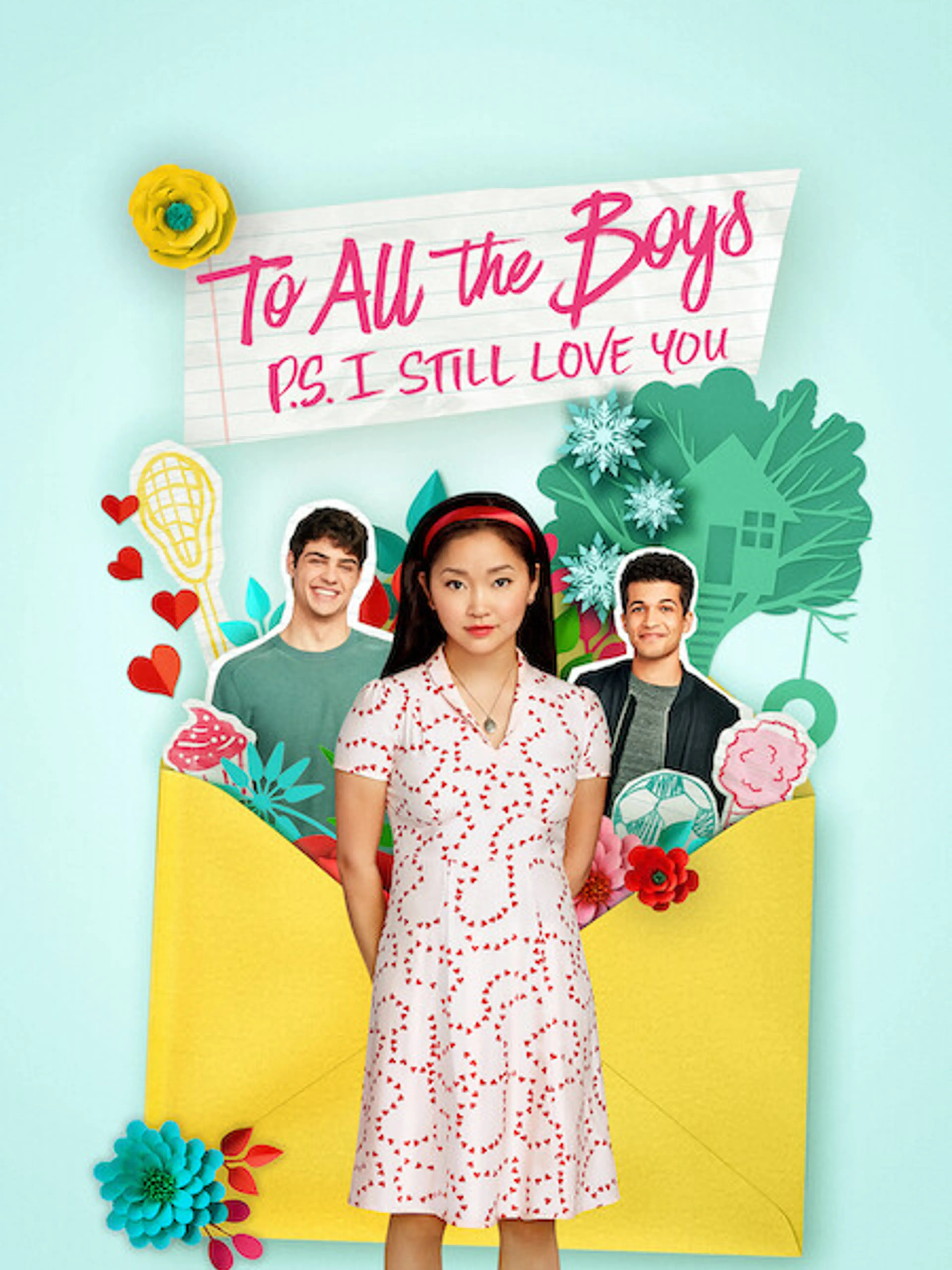 Official poster for To All the Boys: P.S. I Still Love You.