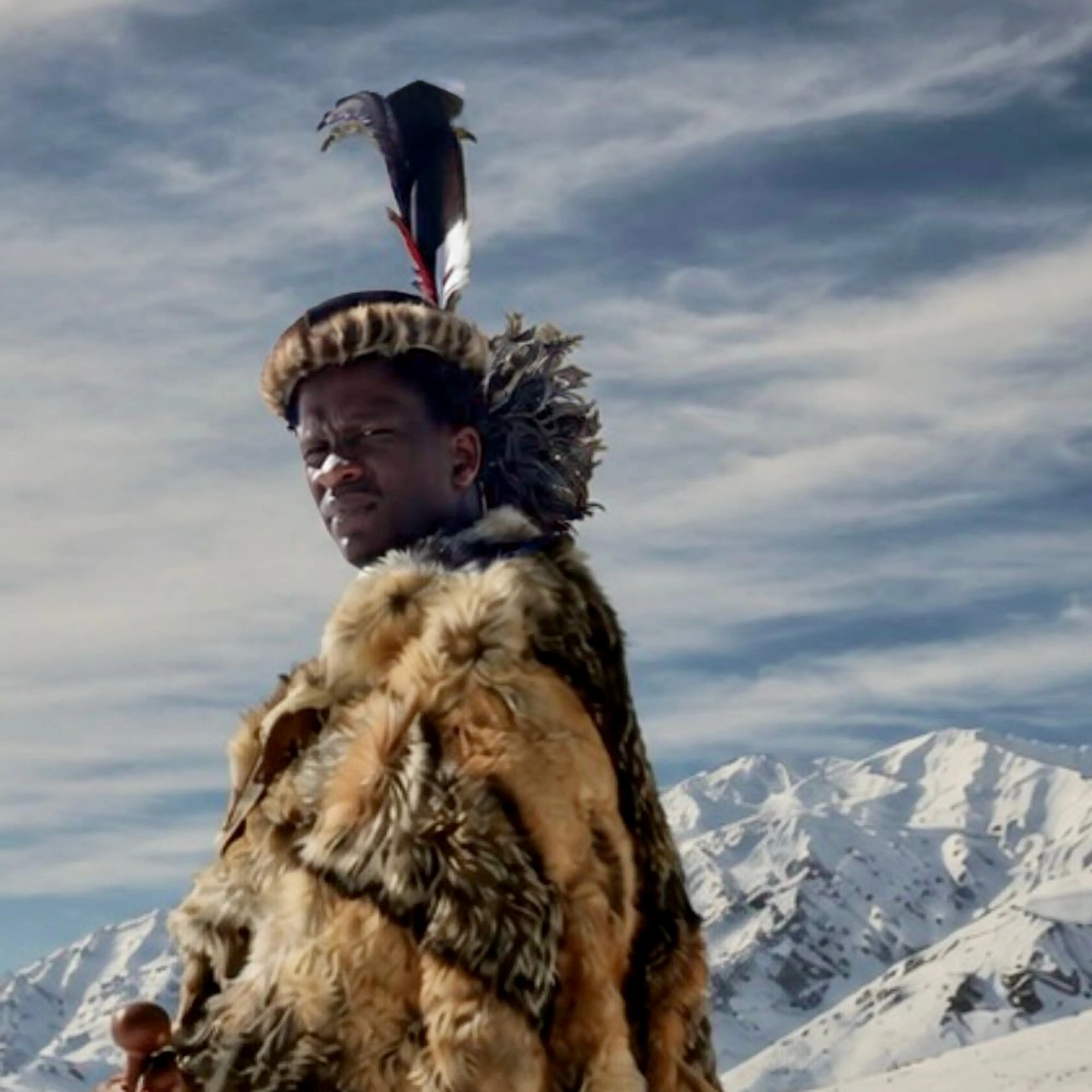 Lemogang Tsipa in Shaka iLembe Season 3.