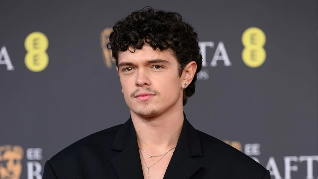 Noah Jupe attends the 2026 EE BAFTA Film Awards in London.