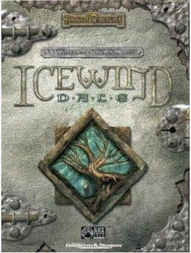 Original cover art for Icewind Dale.