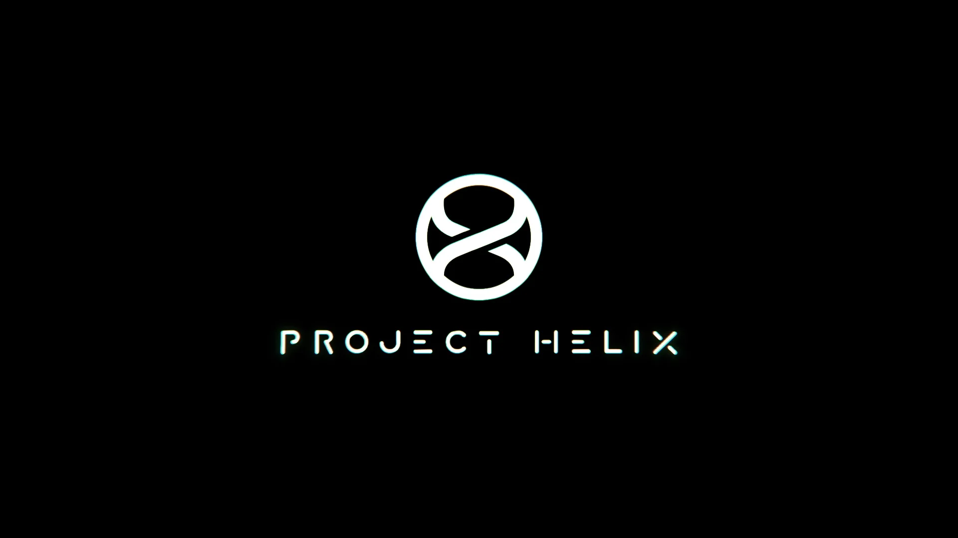 The official Project Helix symbol and wordmark on a black background.