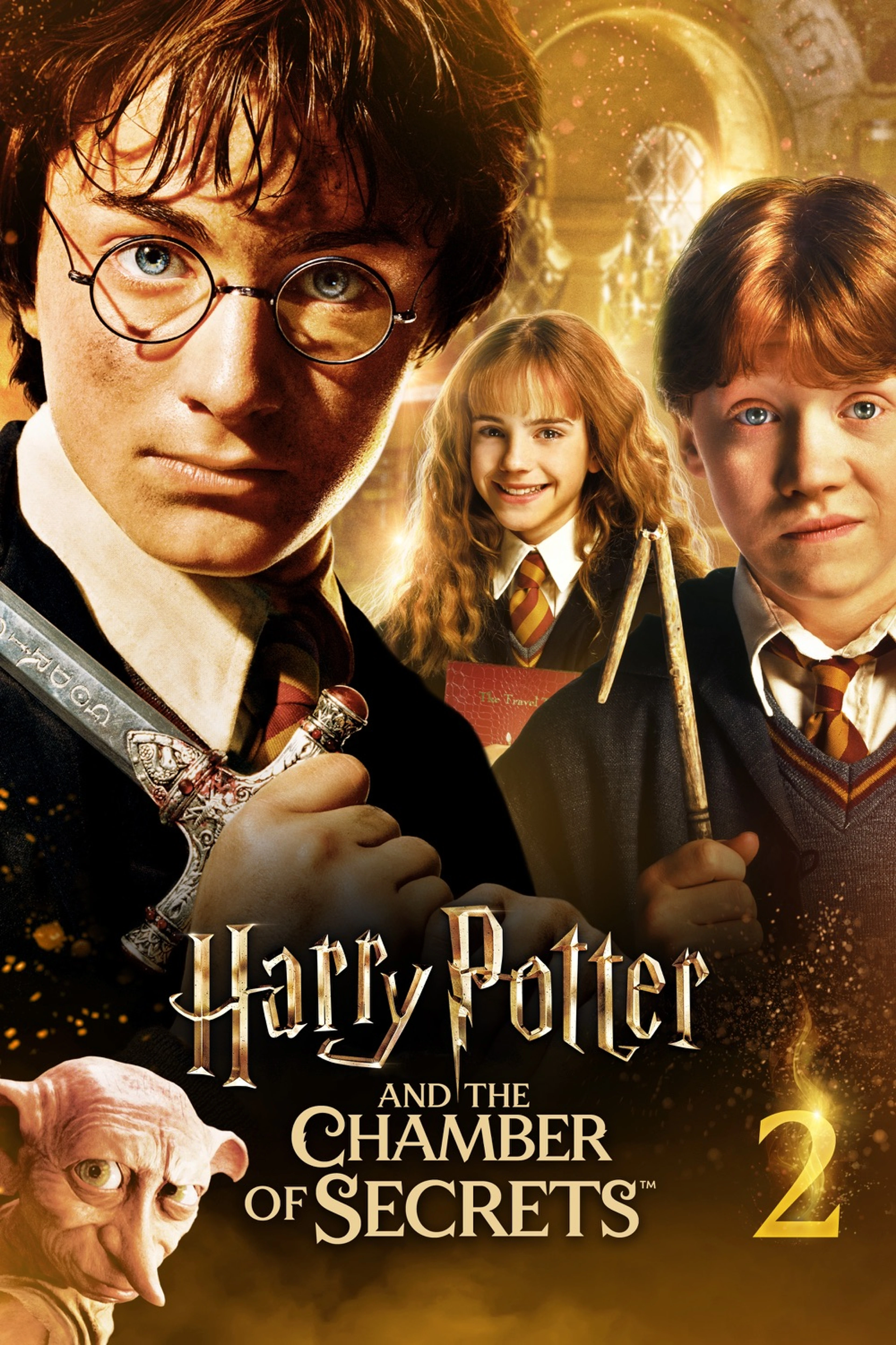 Official cover for Harry Potter and the Chamber of Secrets.