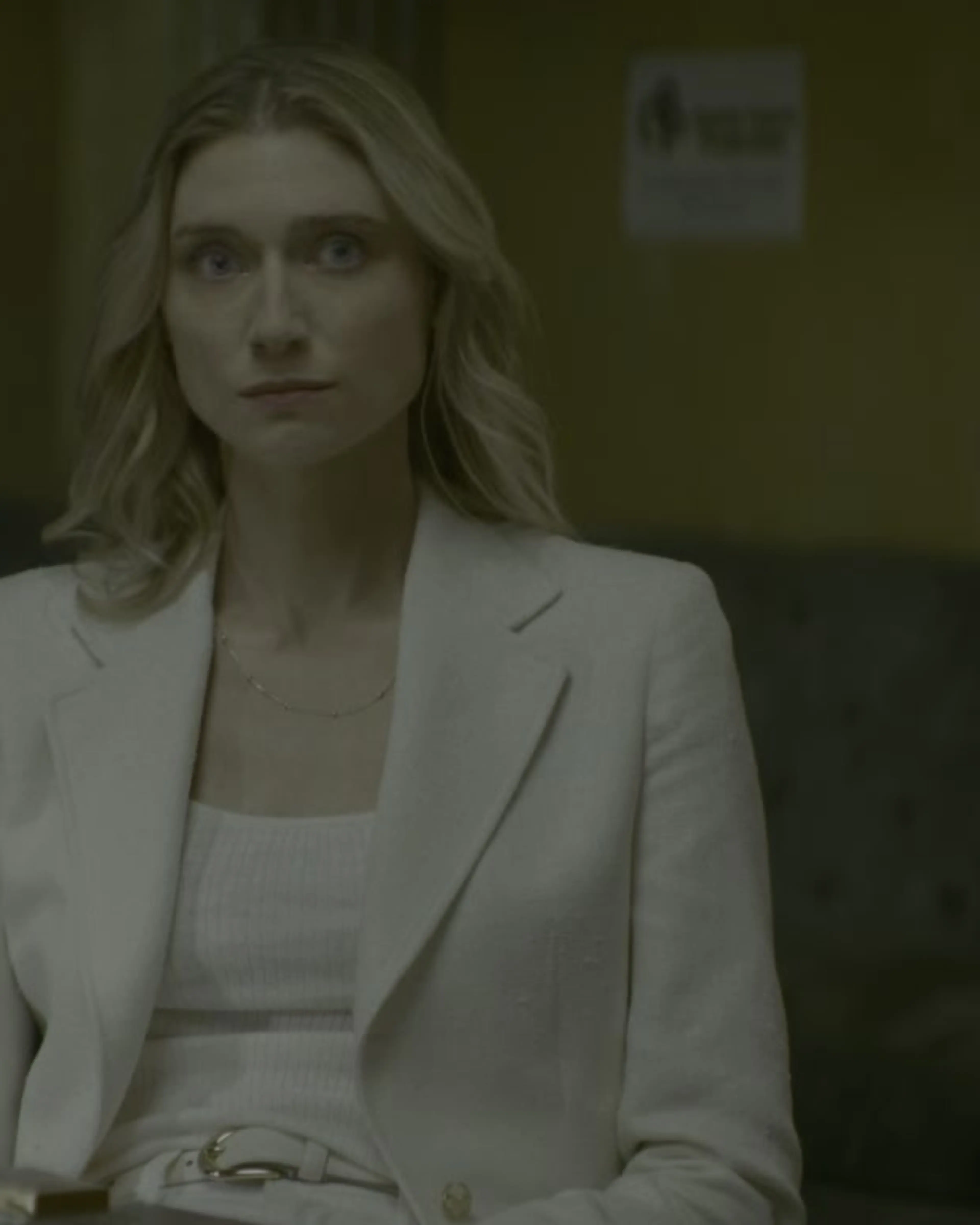 Elizabeth Debicki as Karen Crosby in The Further Mis-Adventures of Cliff Booth.