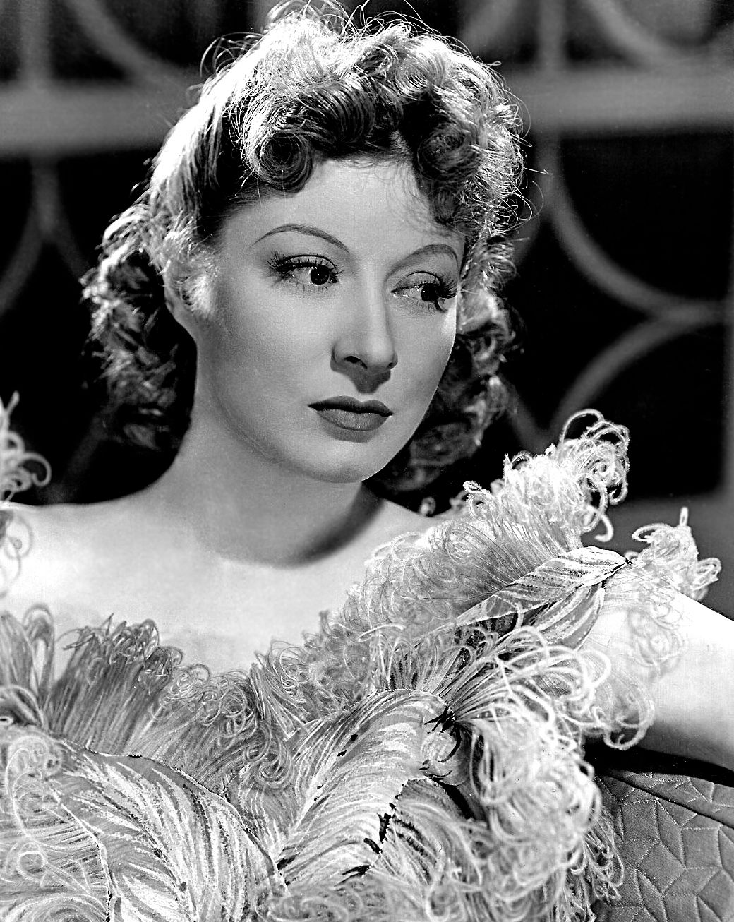 Portrait of Greer Garson.