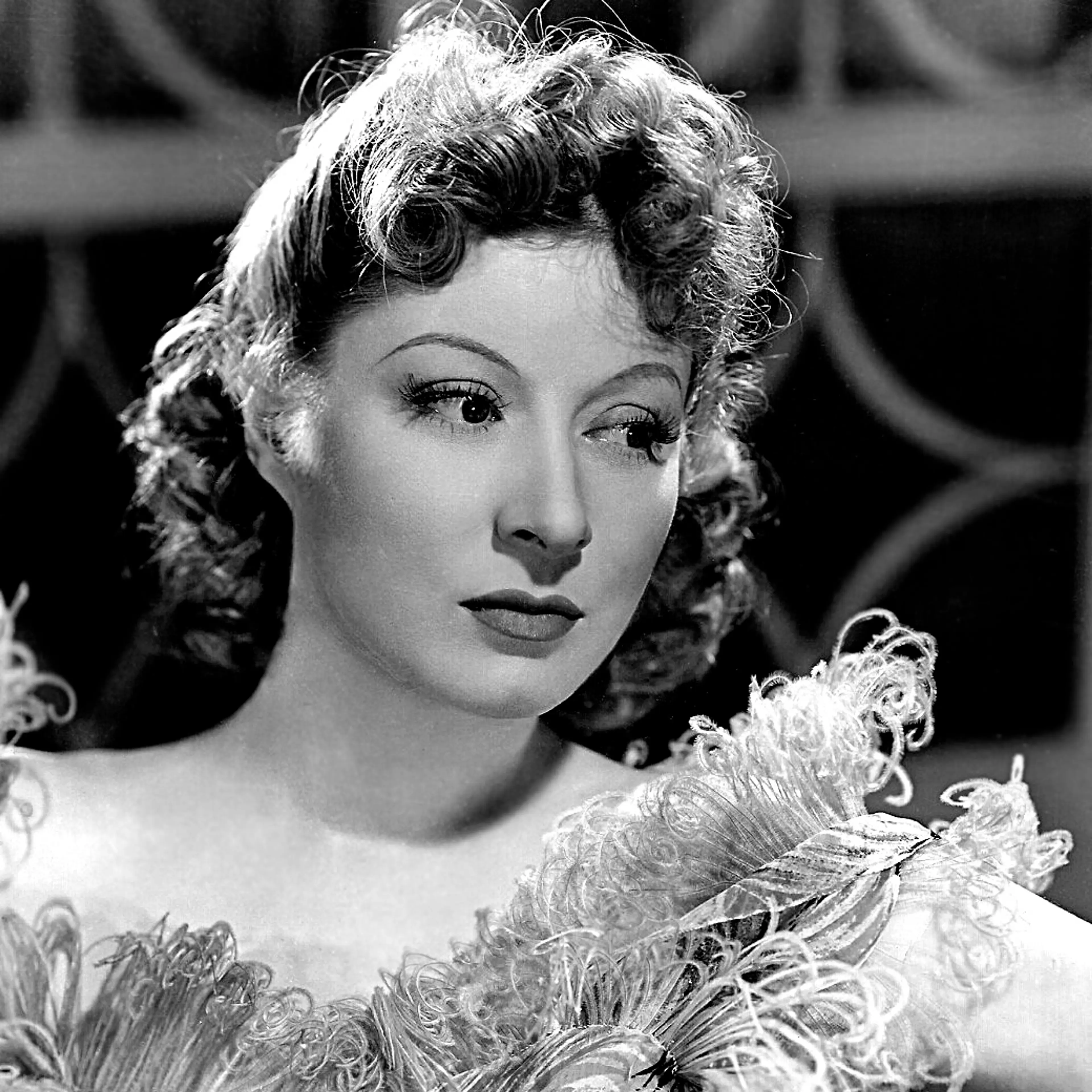Portrait of Greer Garson.