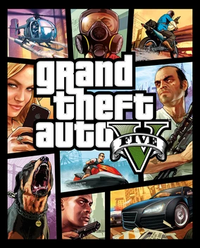 Grand Theft Auto V game cover