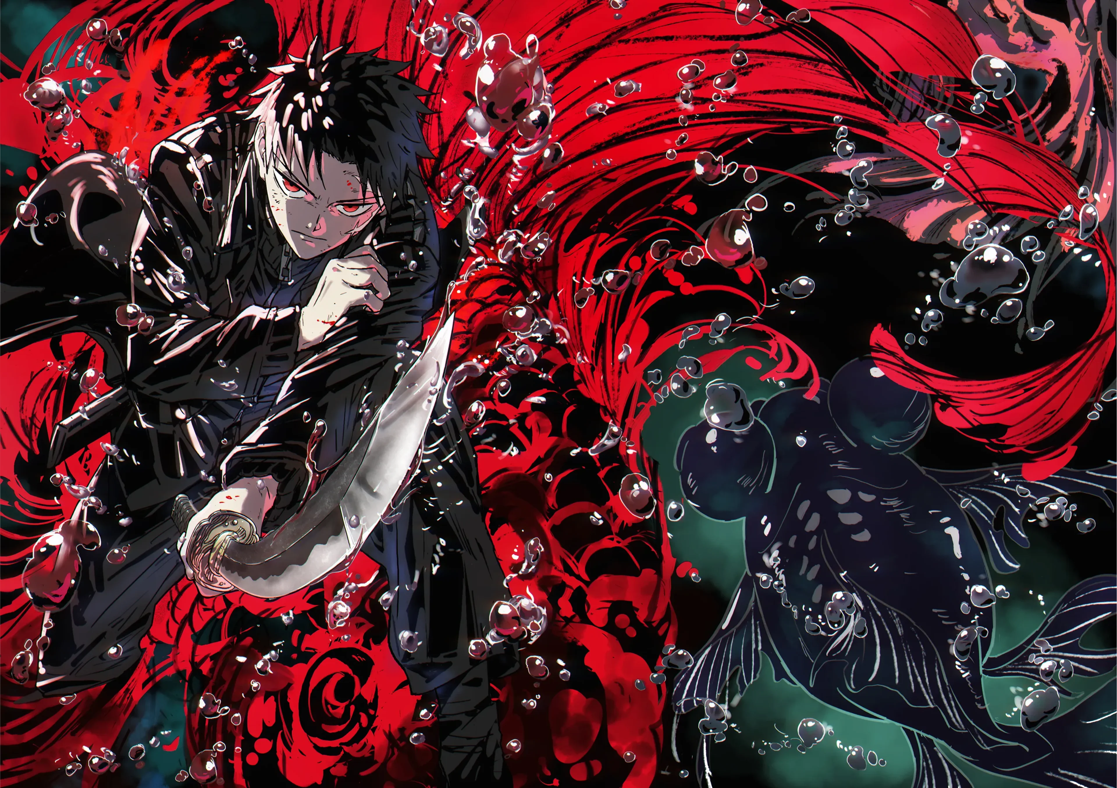 Kagurabachi artwork previously used by Pixel Twelve.