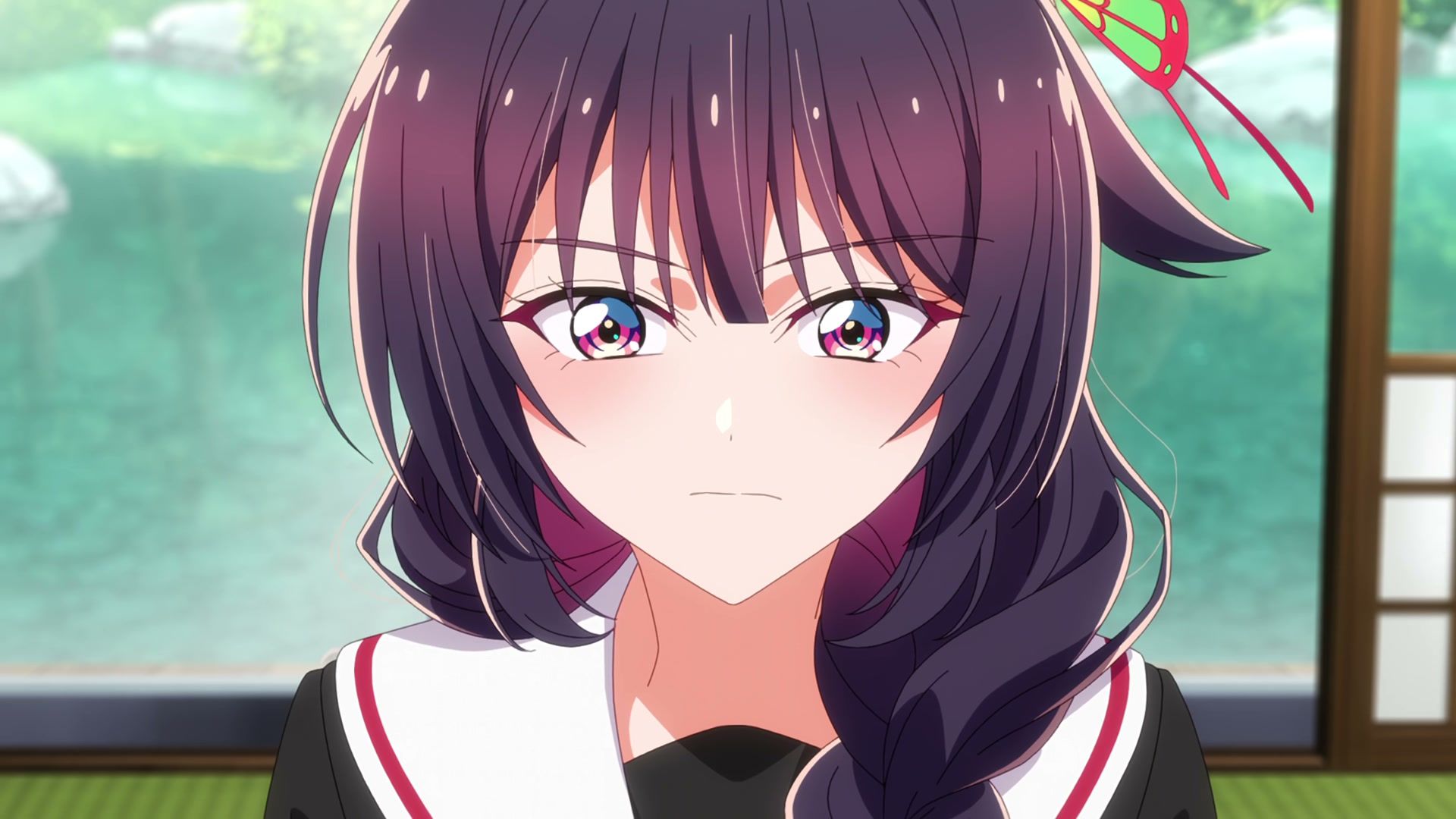 Hana Ichise looks ahead in Bride of the Barrier Master.
