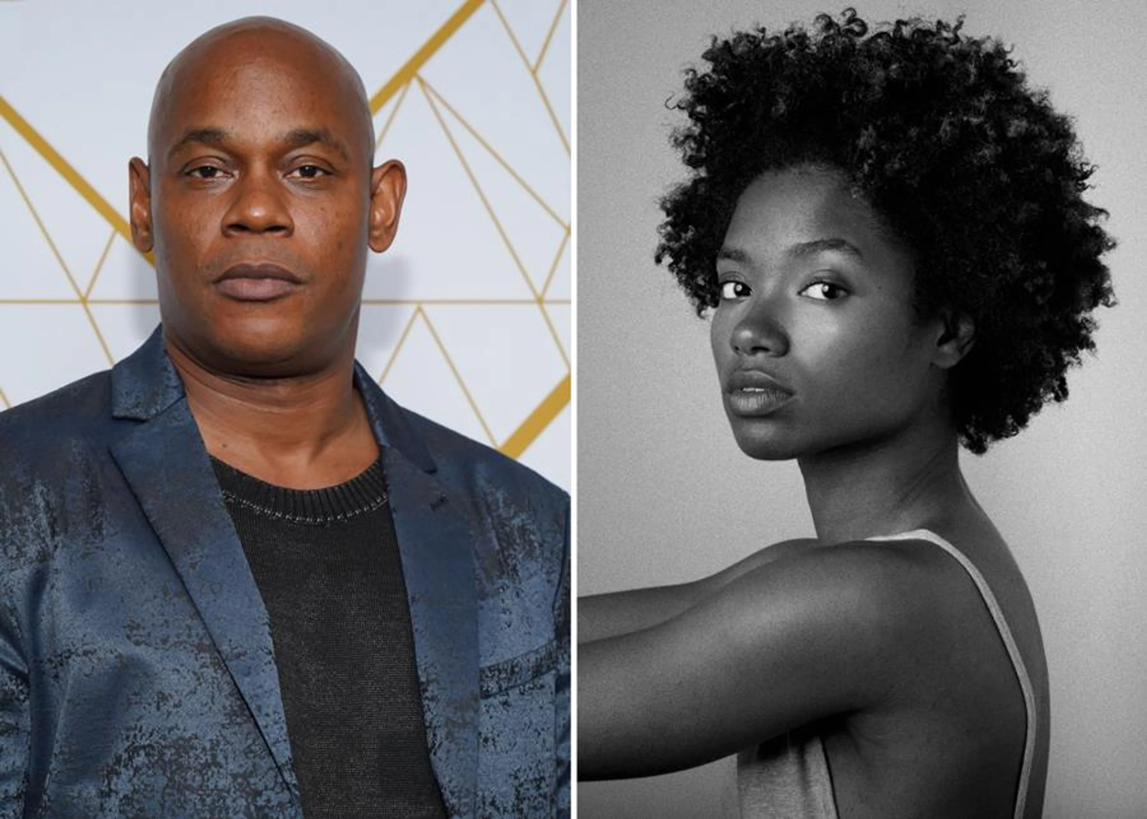 Official portraits of Bokeem Woodbine and Nona Parker Johnson, who play Capt. Mixon and Fiona Mixon in Season 2.