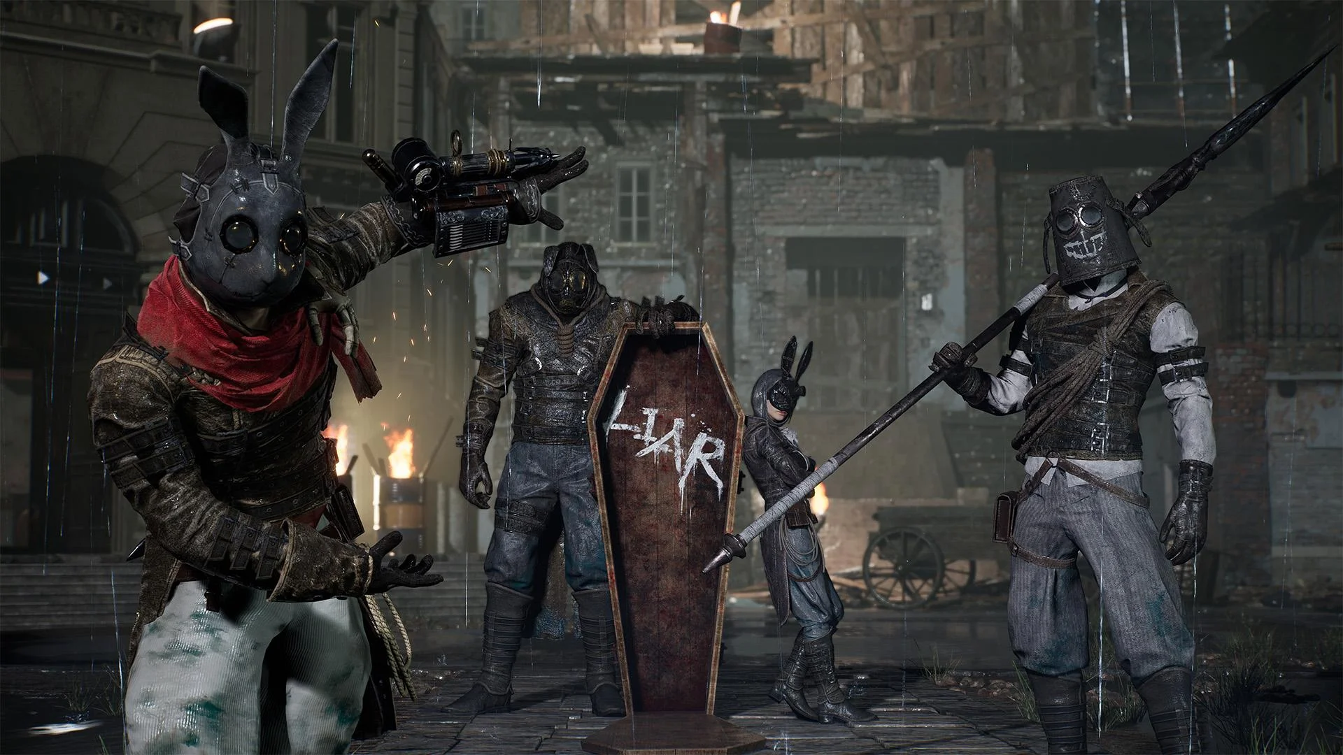 Geppetto's puppet faces a large enemy in Lies of P Complete Edition.