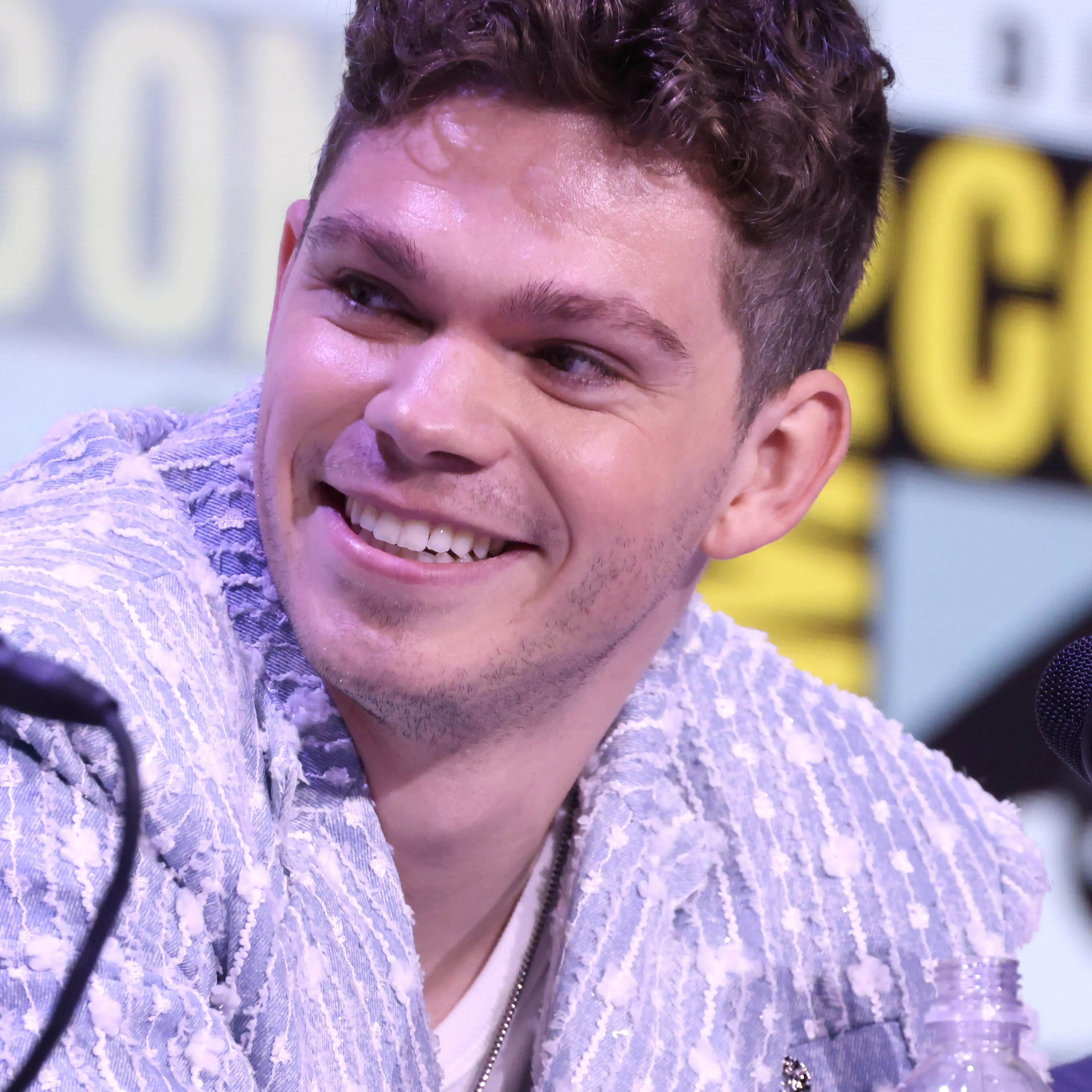 Daniel Diemer at a public convention panel.