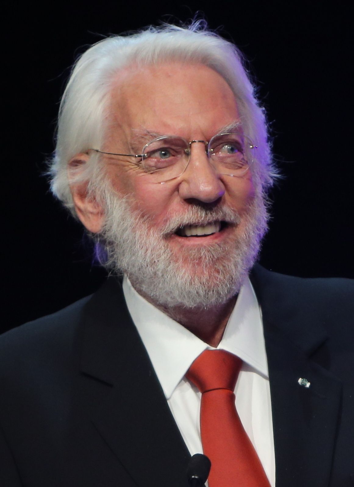 Portrait of Donald Sutherland.