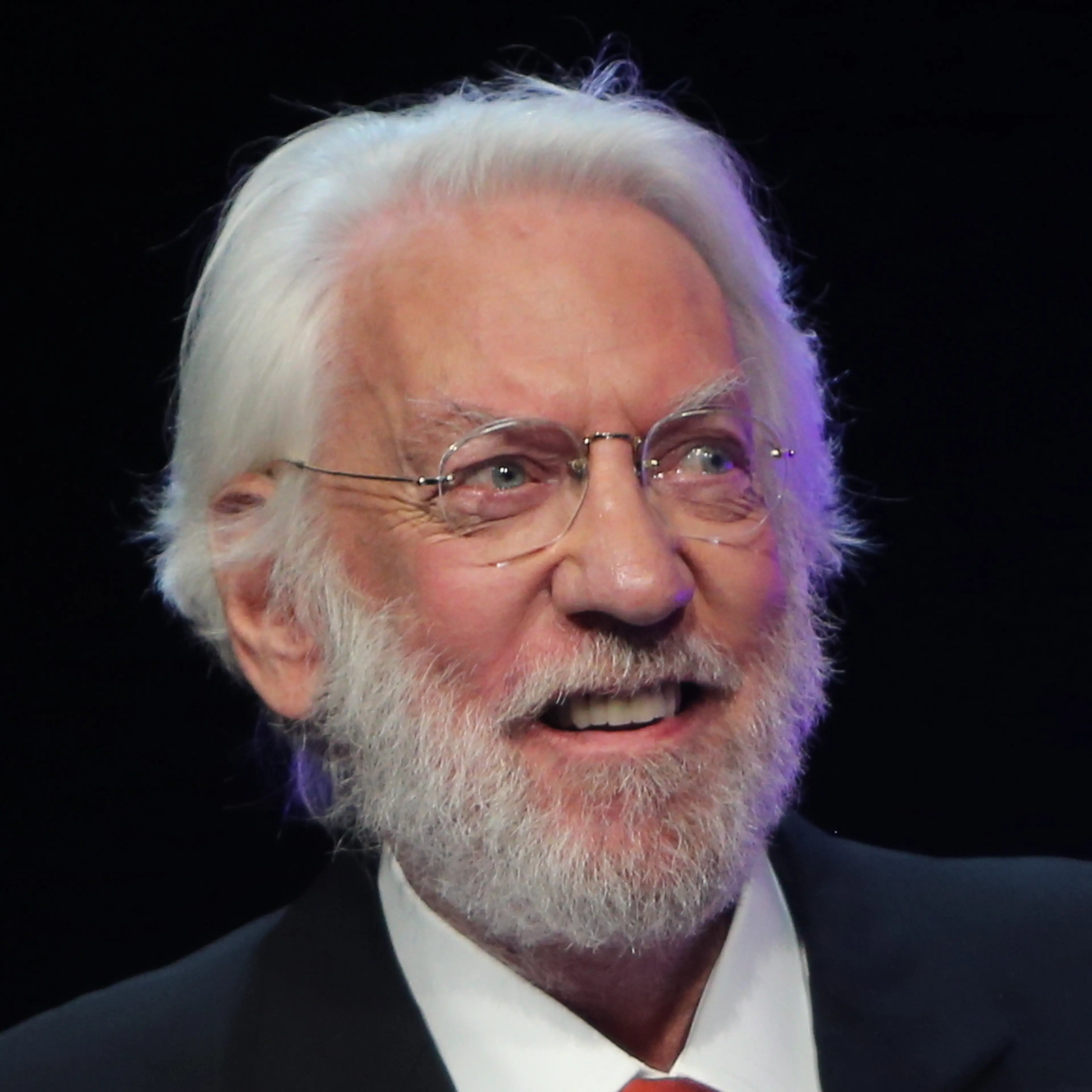 Portrait of Donald Sutherland.