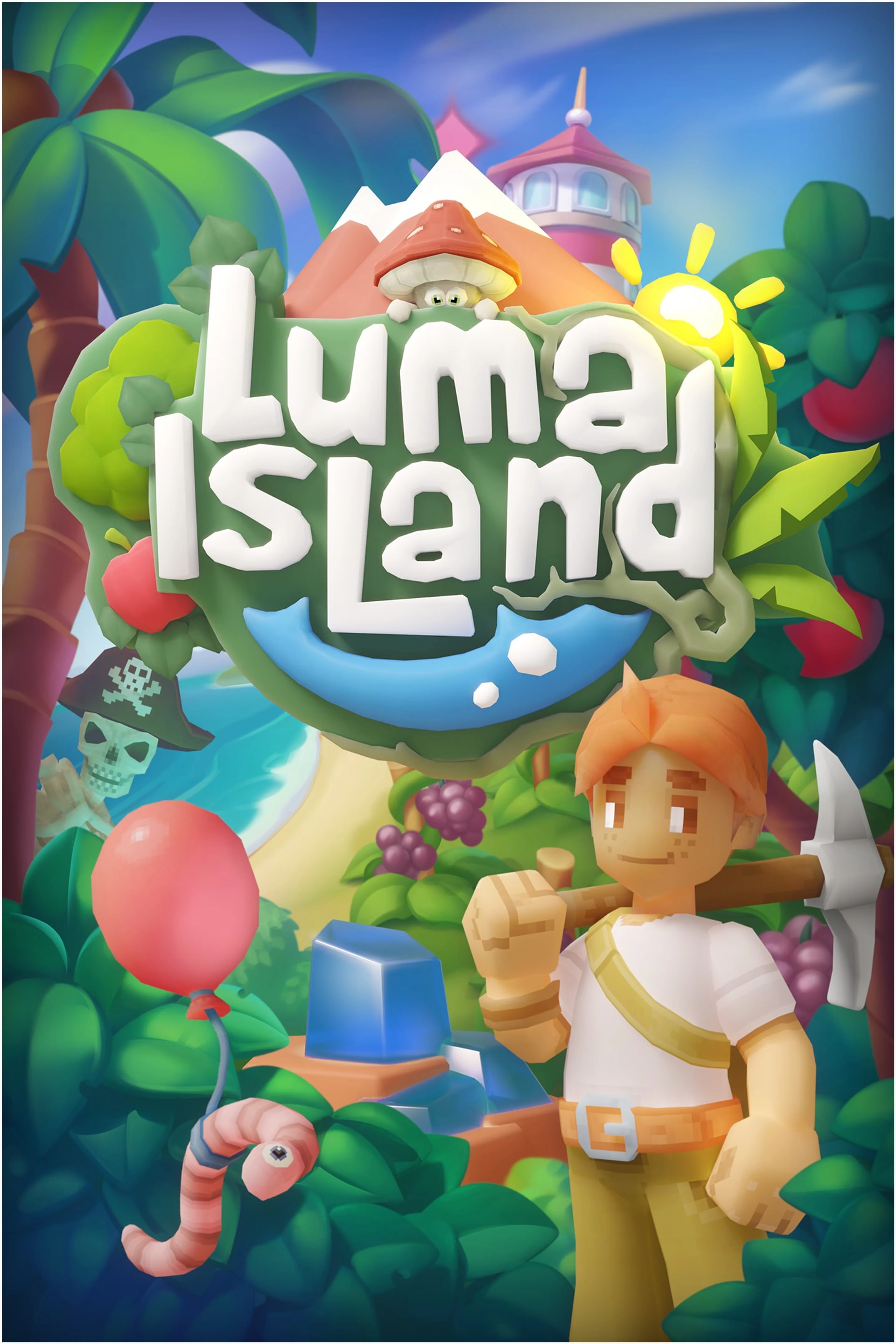 Official Luma Island PS5 cover with game title and island characters.