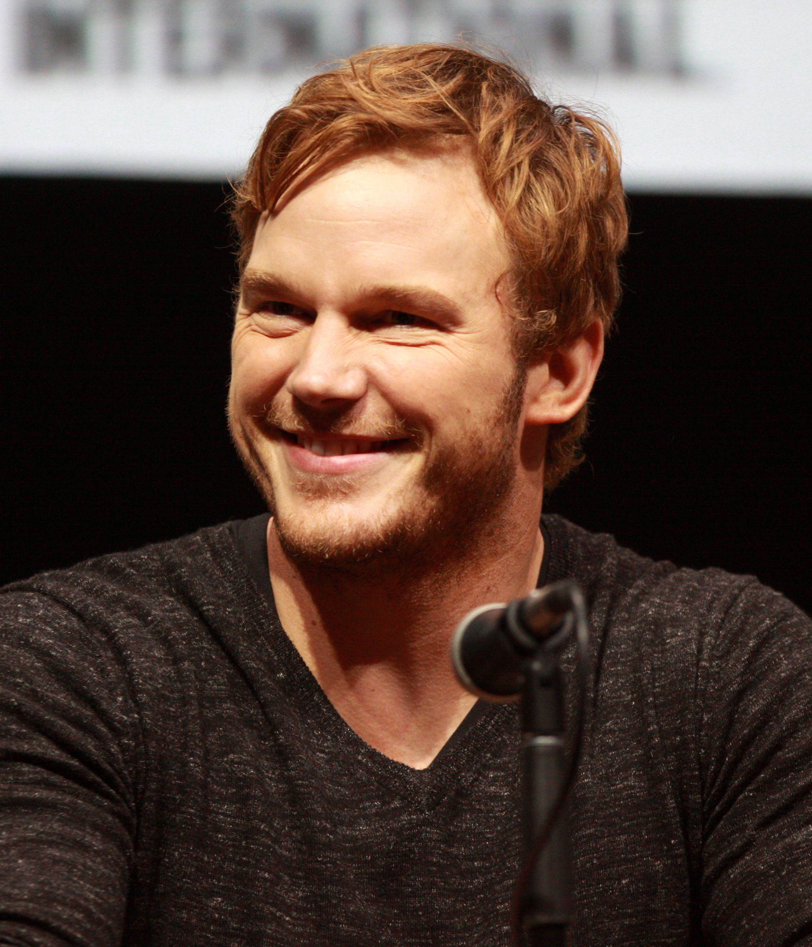 Chris Pratt at San Diego Comic-Con in July 2013.