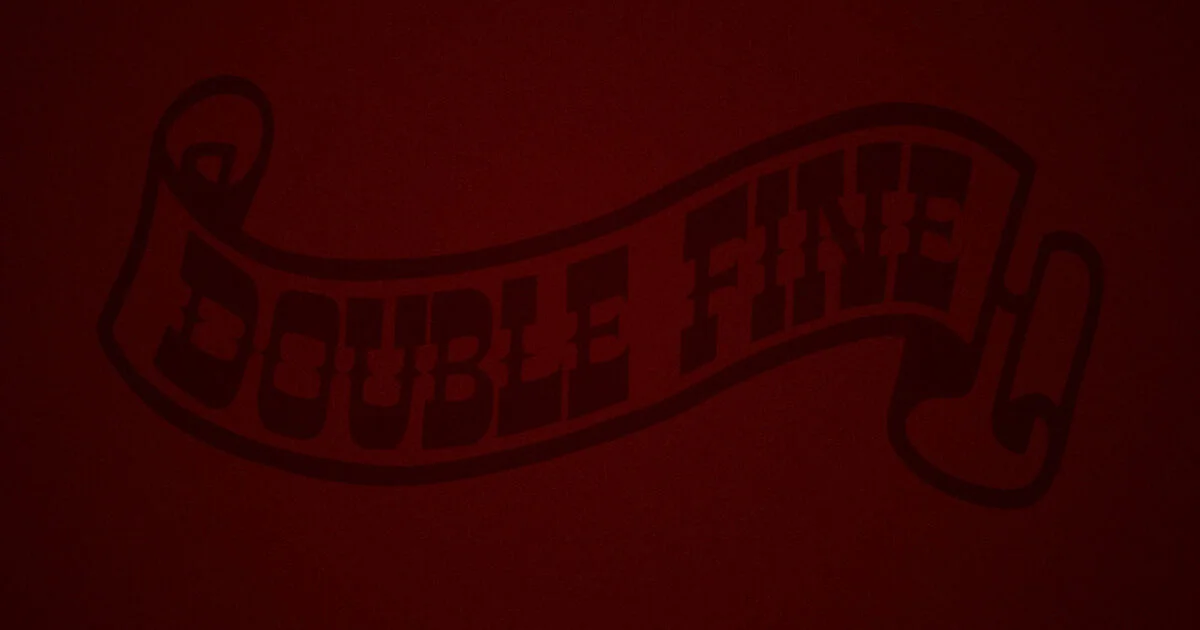 Official Double Fine artwork from the studio's announcement that it has returned to independence.