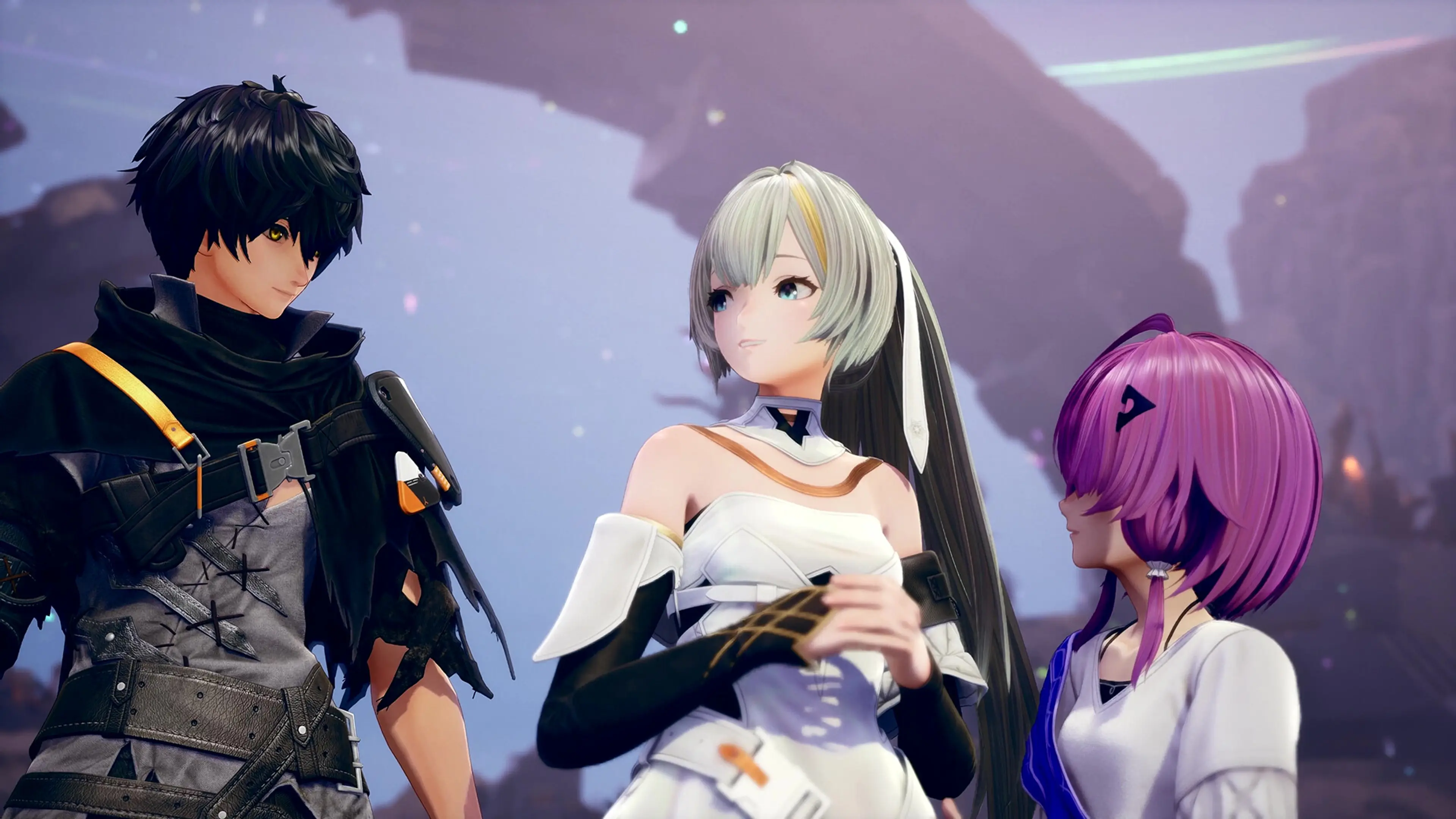 Asch stands beside Finé and Diana in Rev. NOiR.