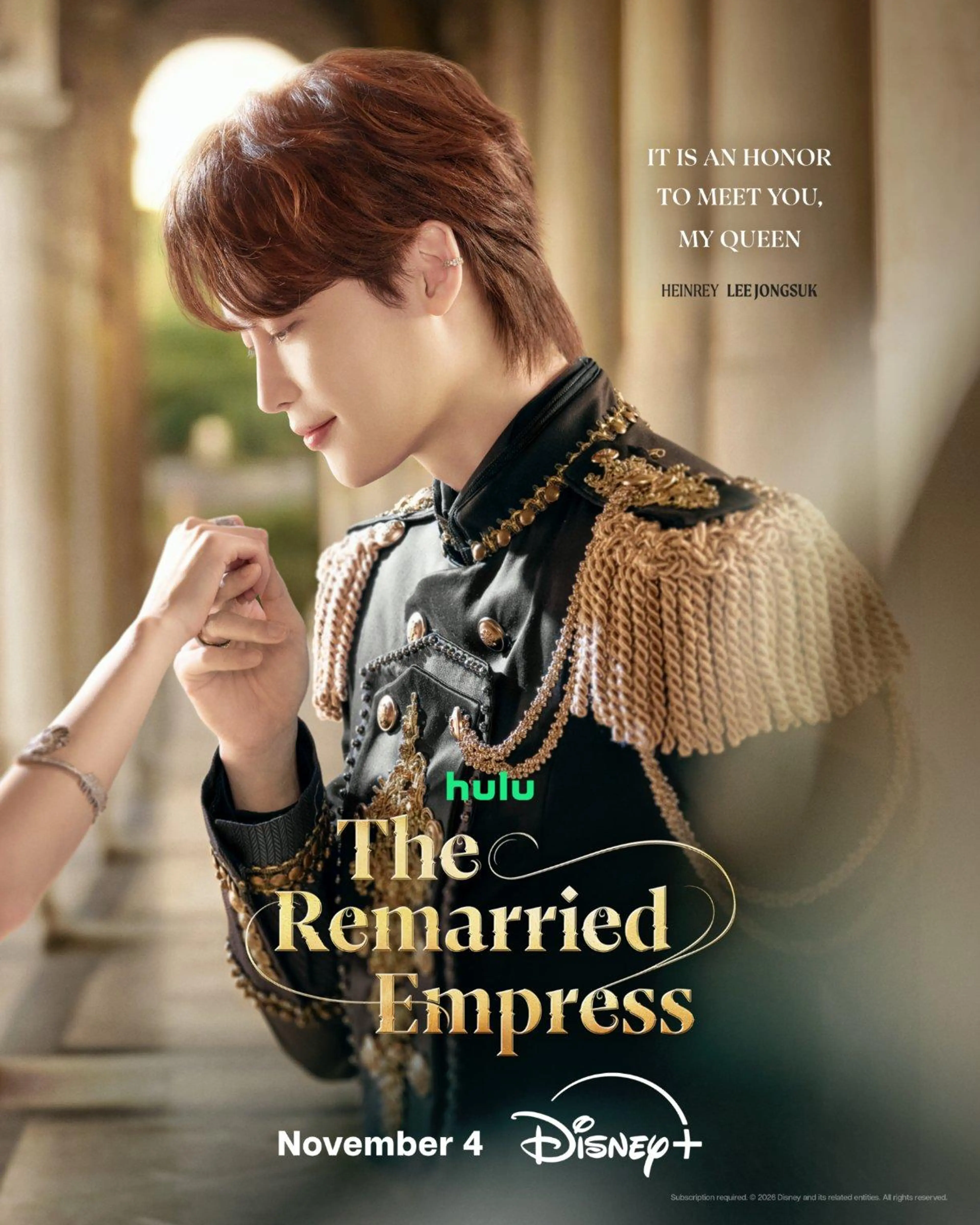 Lee Jongsuk in official promotional imagery for The Remarried Empress.