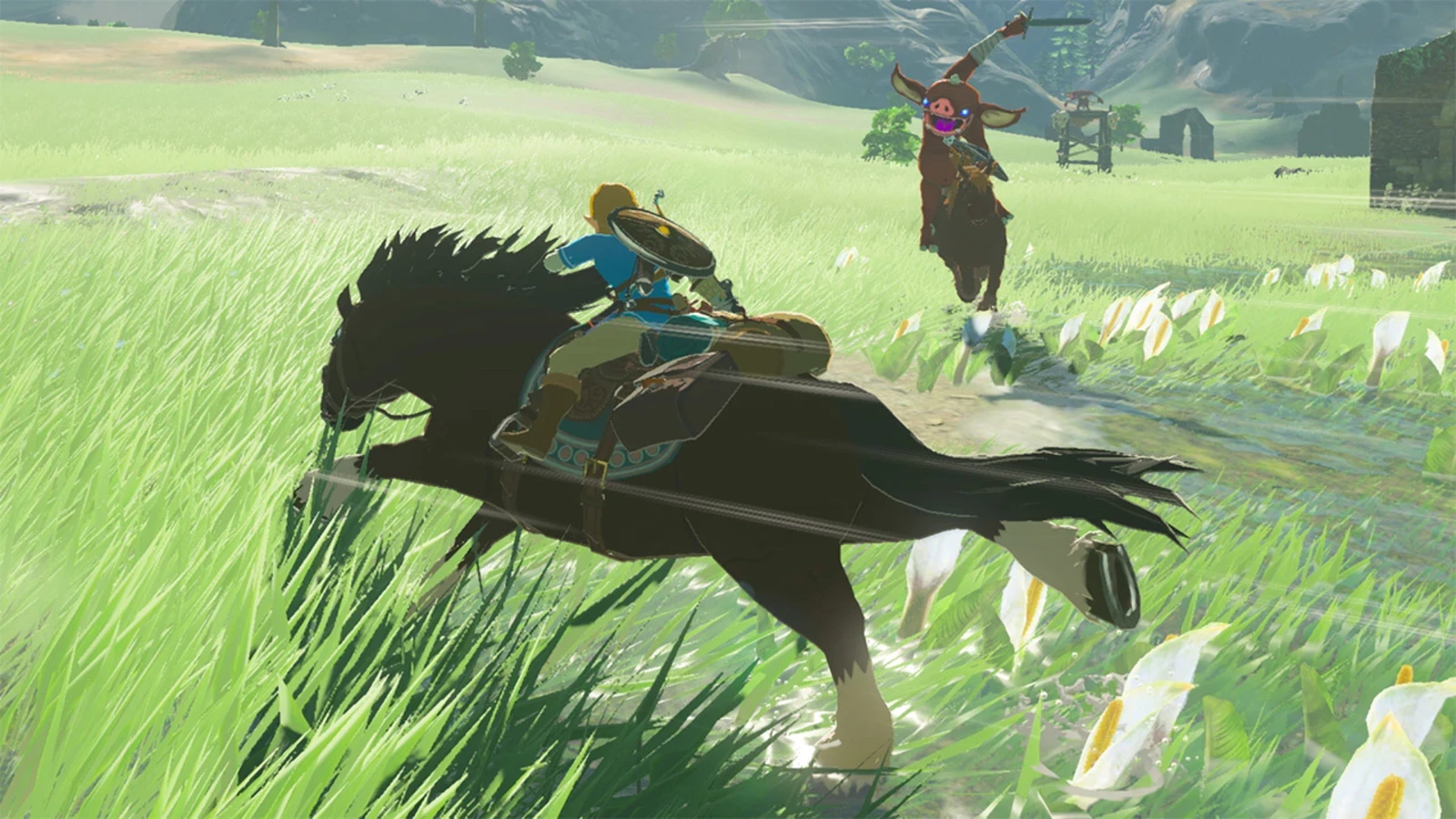 The Legend of Zelda: Breath of the Wild cover art