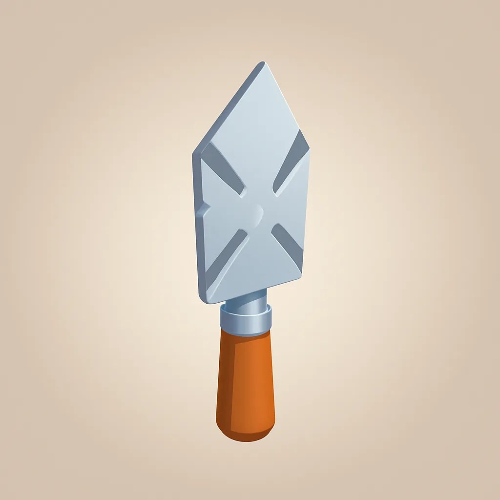 The Trowel item shown in the Grow a Garden 2 gear menu.