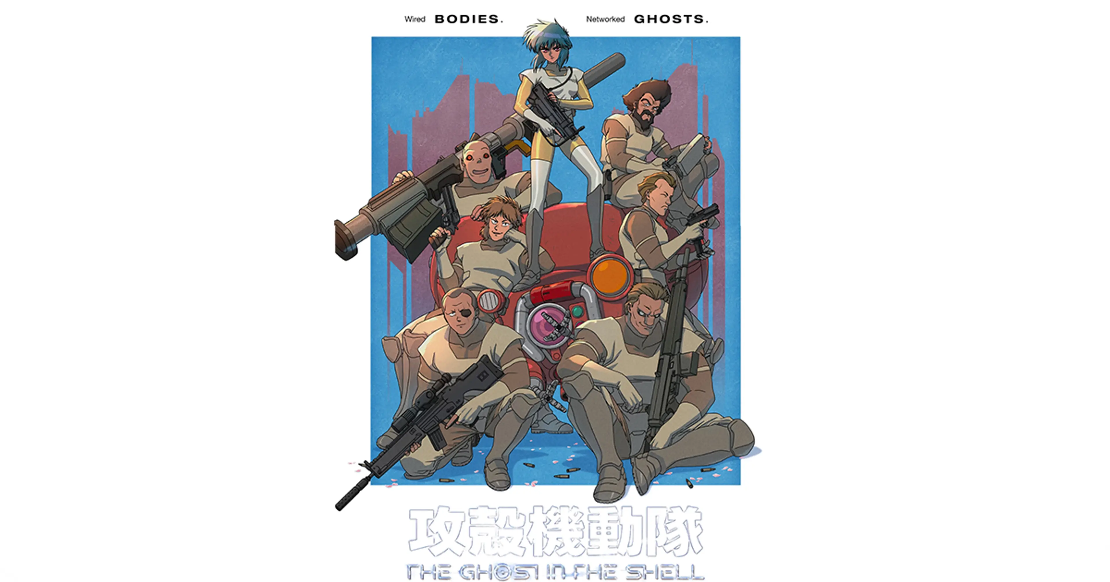 Ghost in the Shell Starts Its Science SARU Era Today