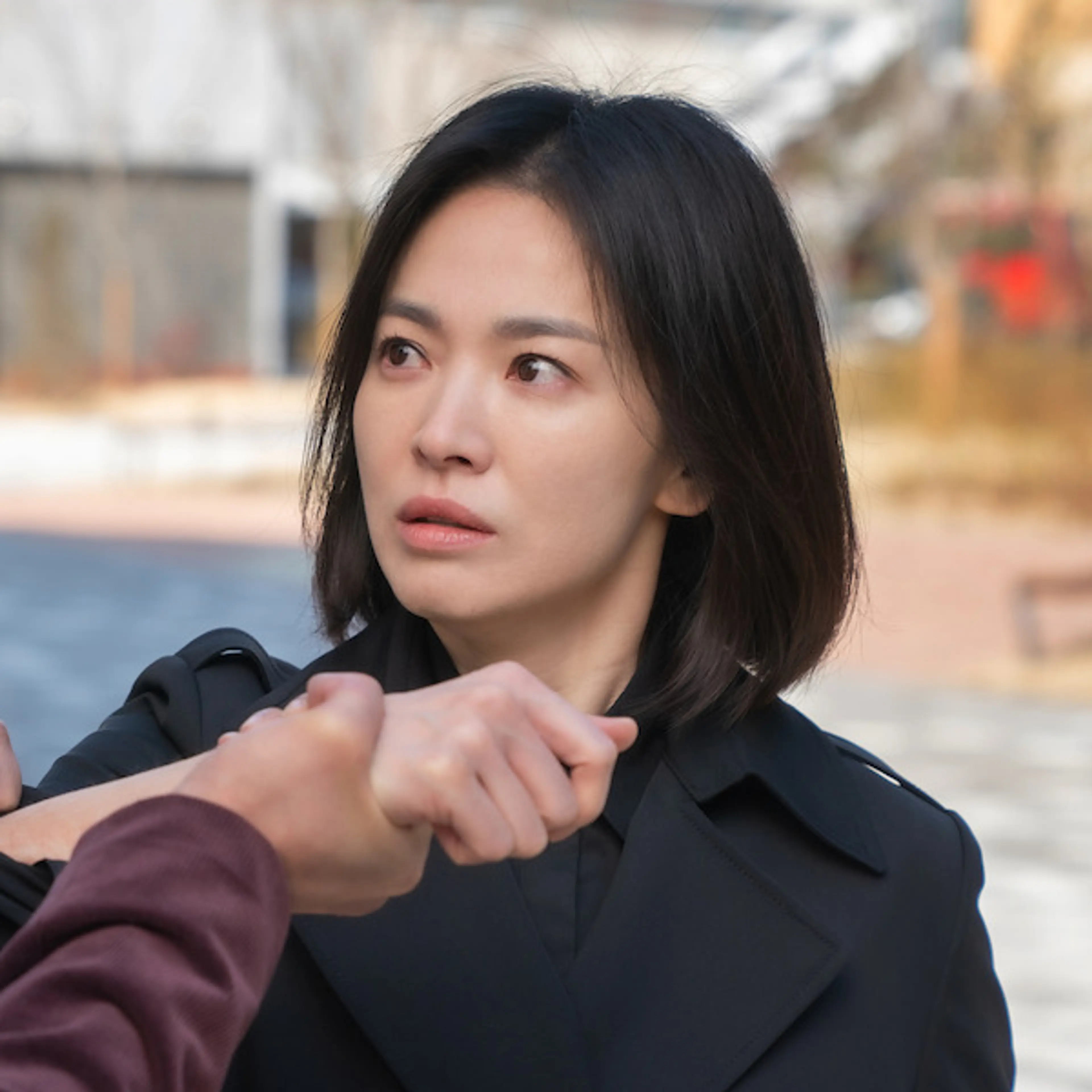 Song Hye-kyo as Moon Dong-eun in The Glory.